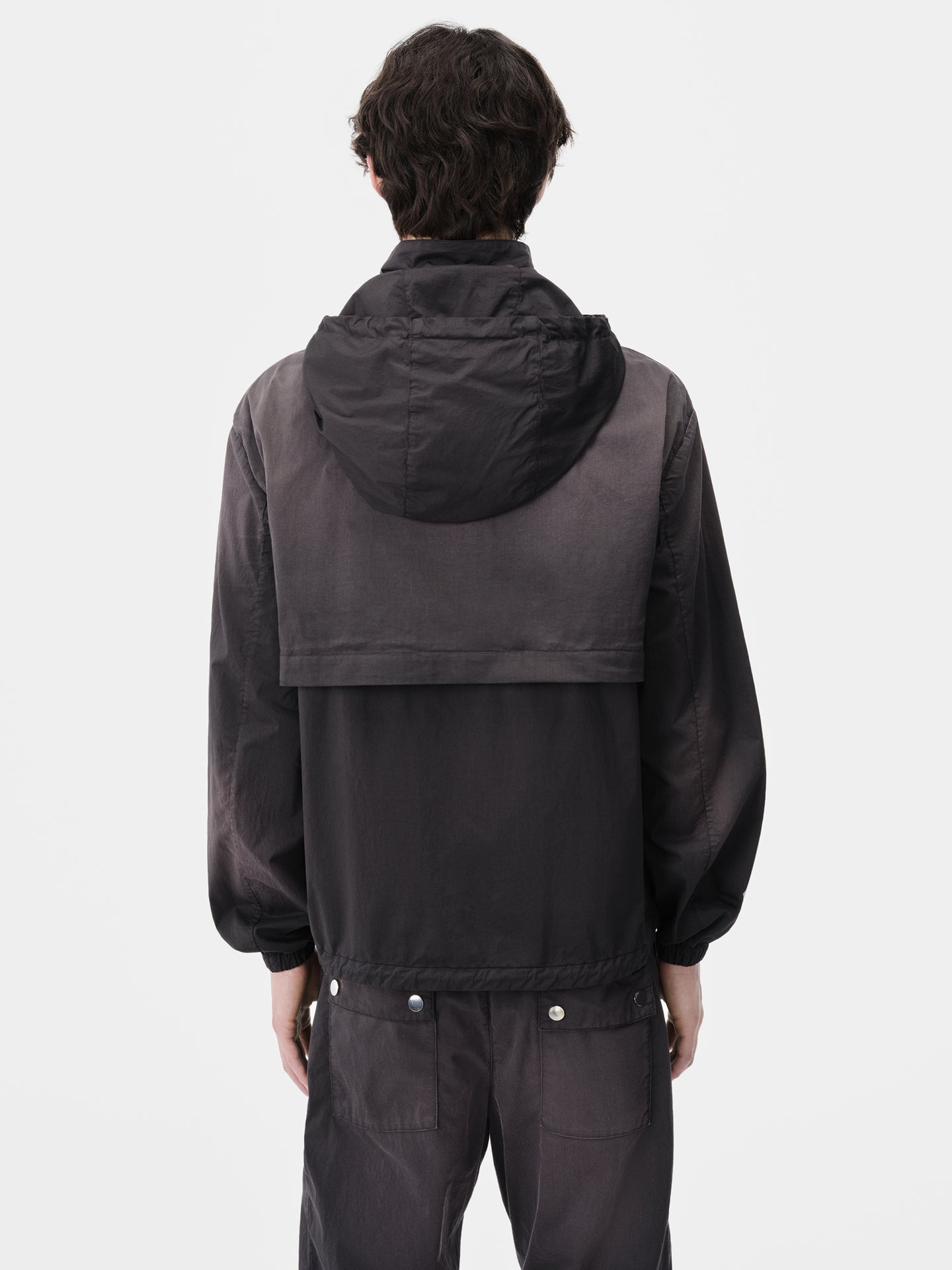 SUNFADED MA WINDBREAKER - BLACK