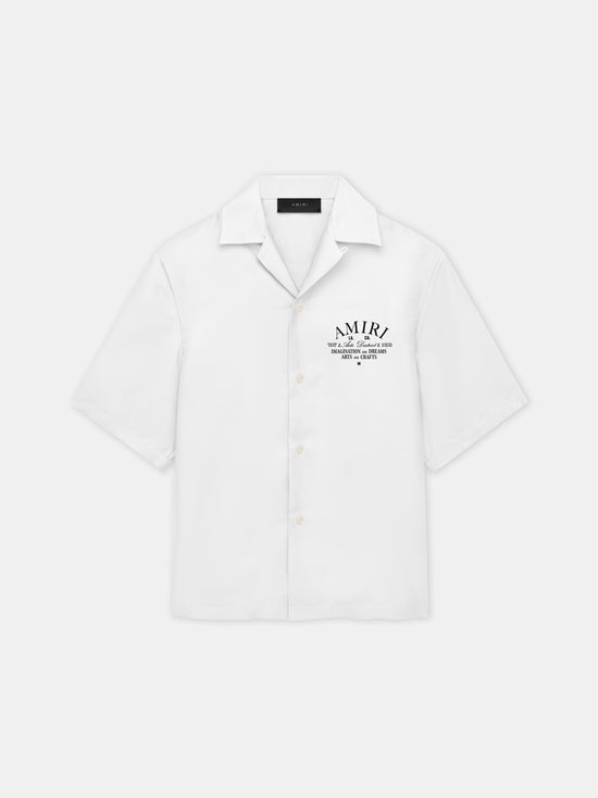 ARTS DISTRICT CAMP SHIRT - White