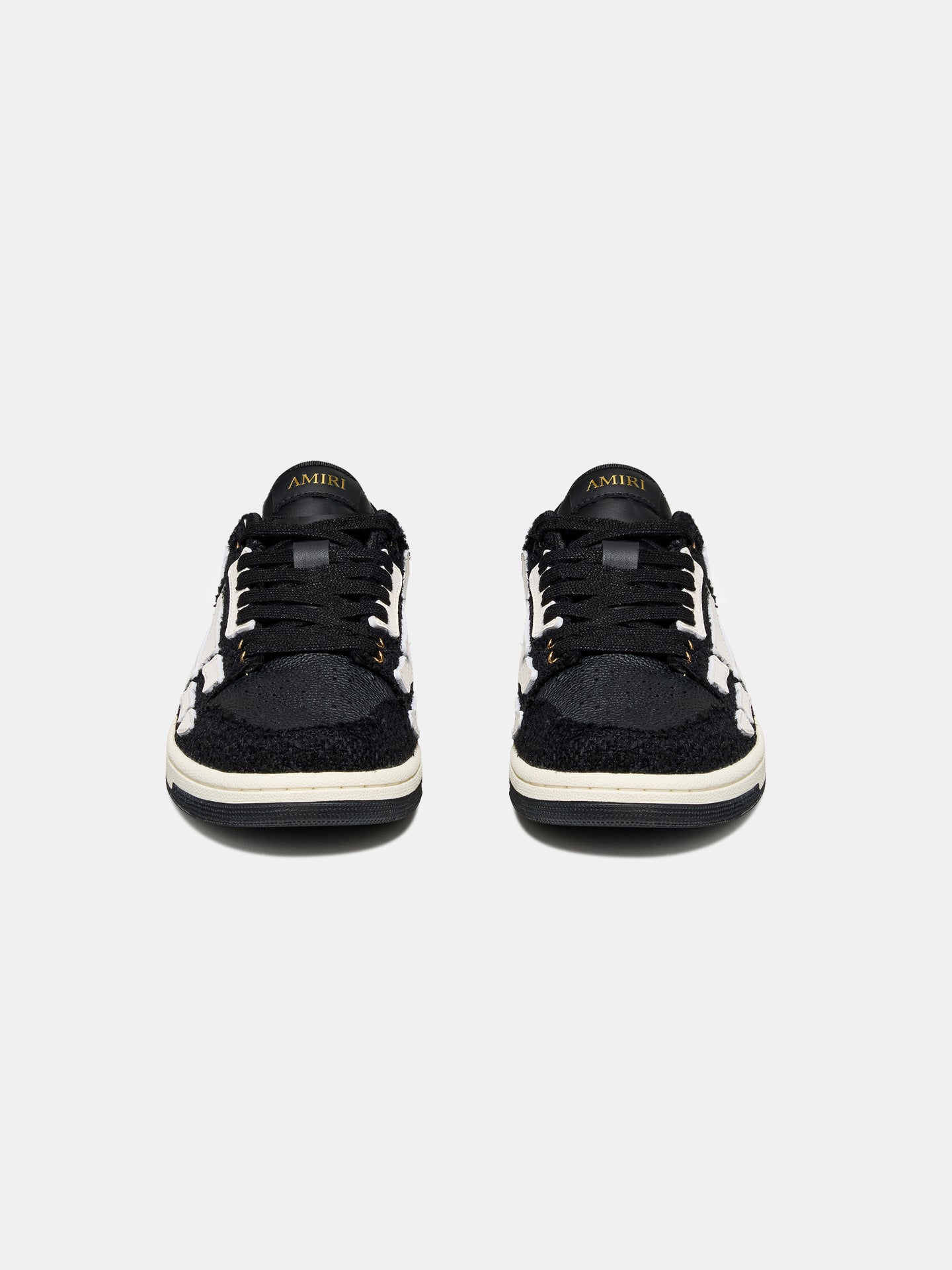 WOMEN - WOMEN'S BOUCLE SKEL TOP LOW - BLACK - AMIRI