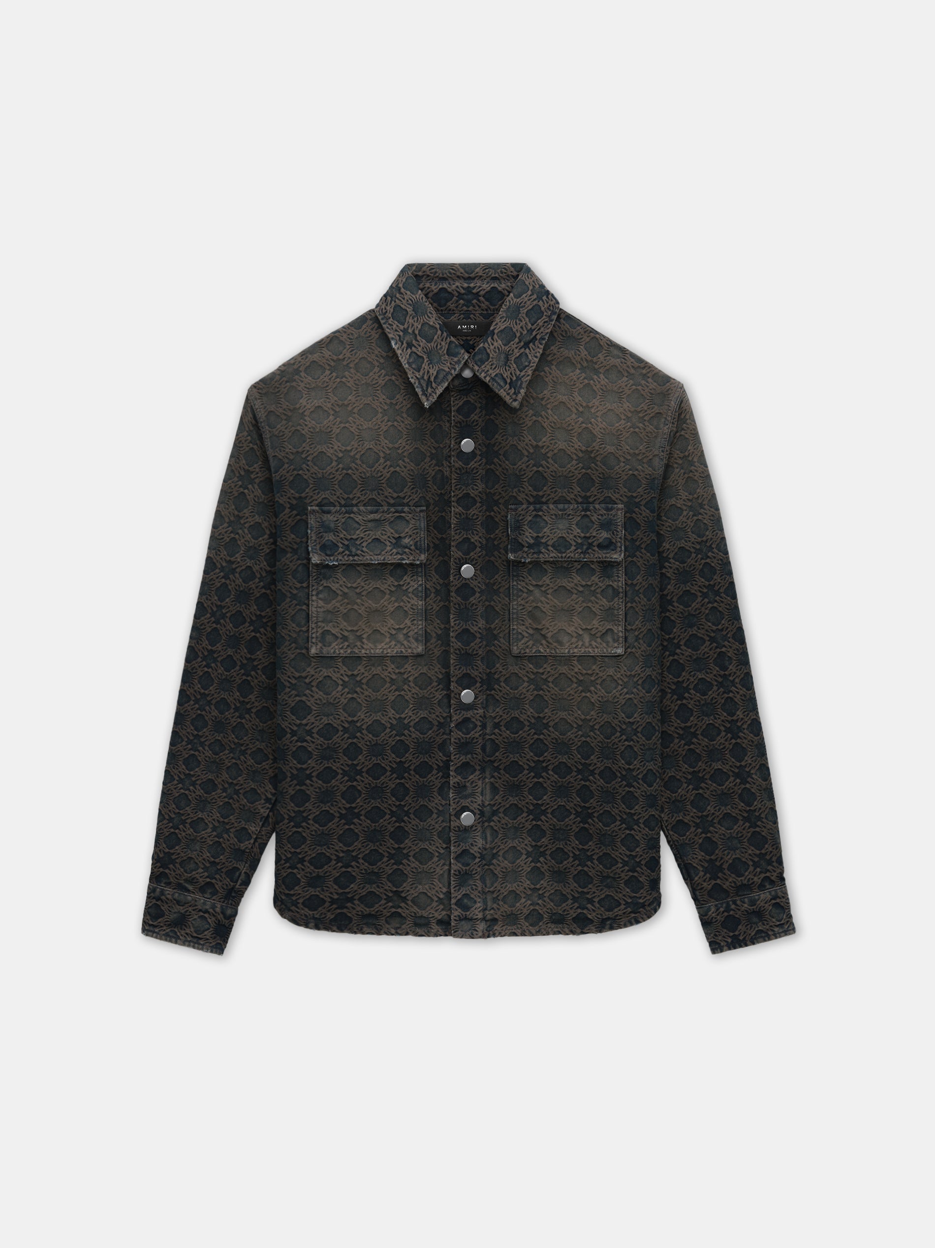 Product MA QUAD JACQUARD OVERSHIRT - Midnight Indigo featured image