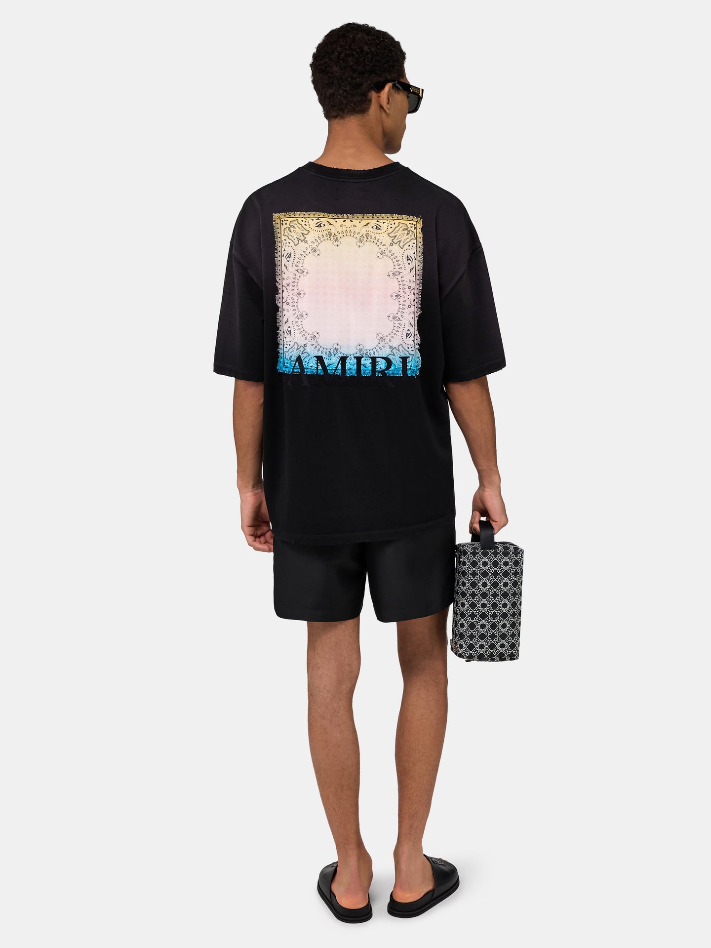 AMIRI PATCH SWIMSHORT - Black - AMIRI