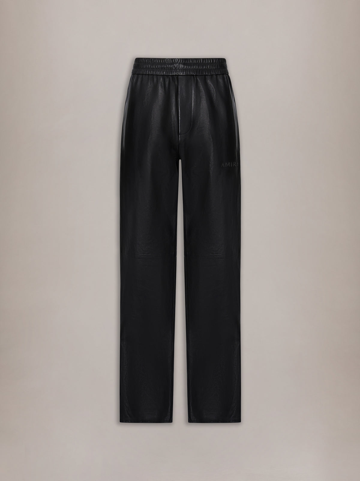 LEATHER TRACK PANT - Black - AMIRI