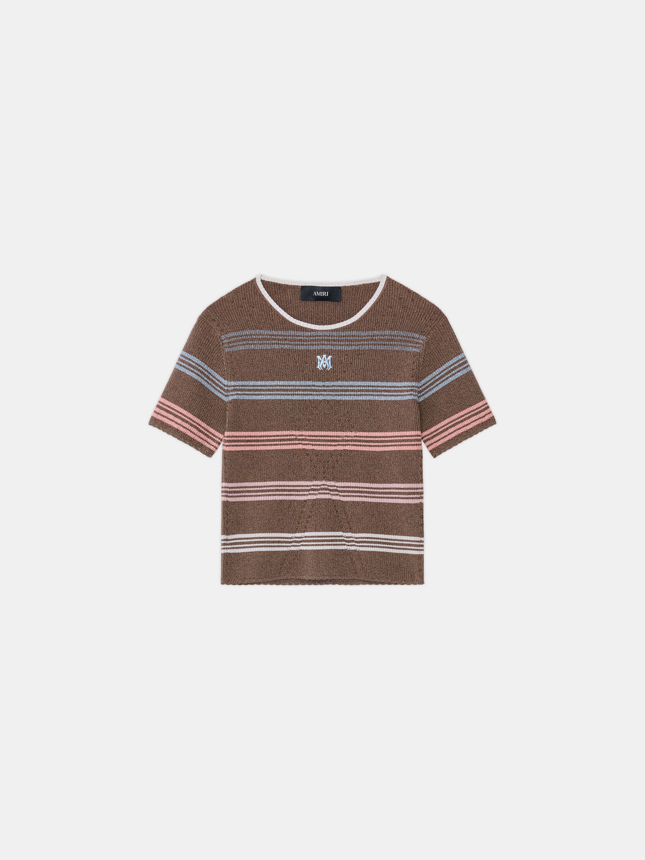 Product WOMEN - WOMEN'S MA STRIPE TEE - Tobacco featured image