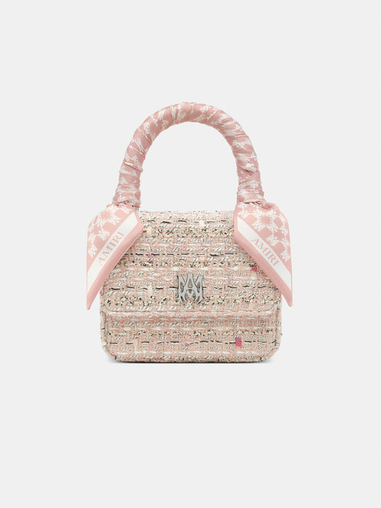 WOMEN - WOMEN'S BOUCLE MICRO MA BAG - Dusk Pink - AMIRI