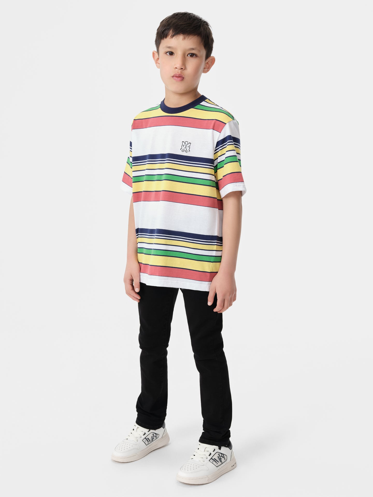 KIDS - KIDS' MA BAJA STRIPE TEE - Blue Multi