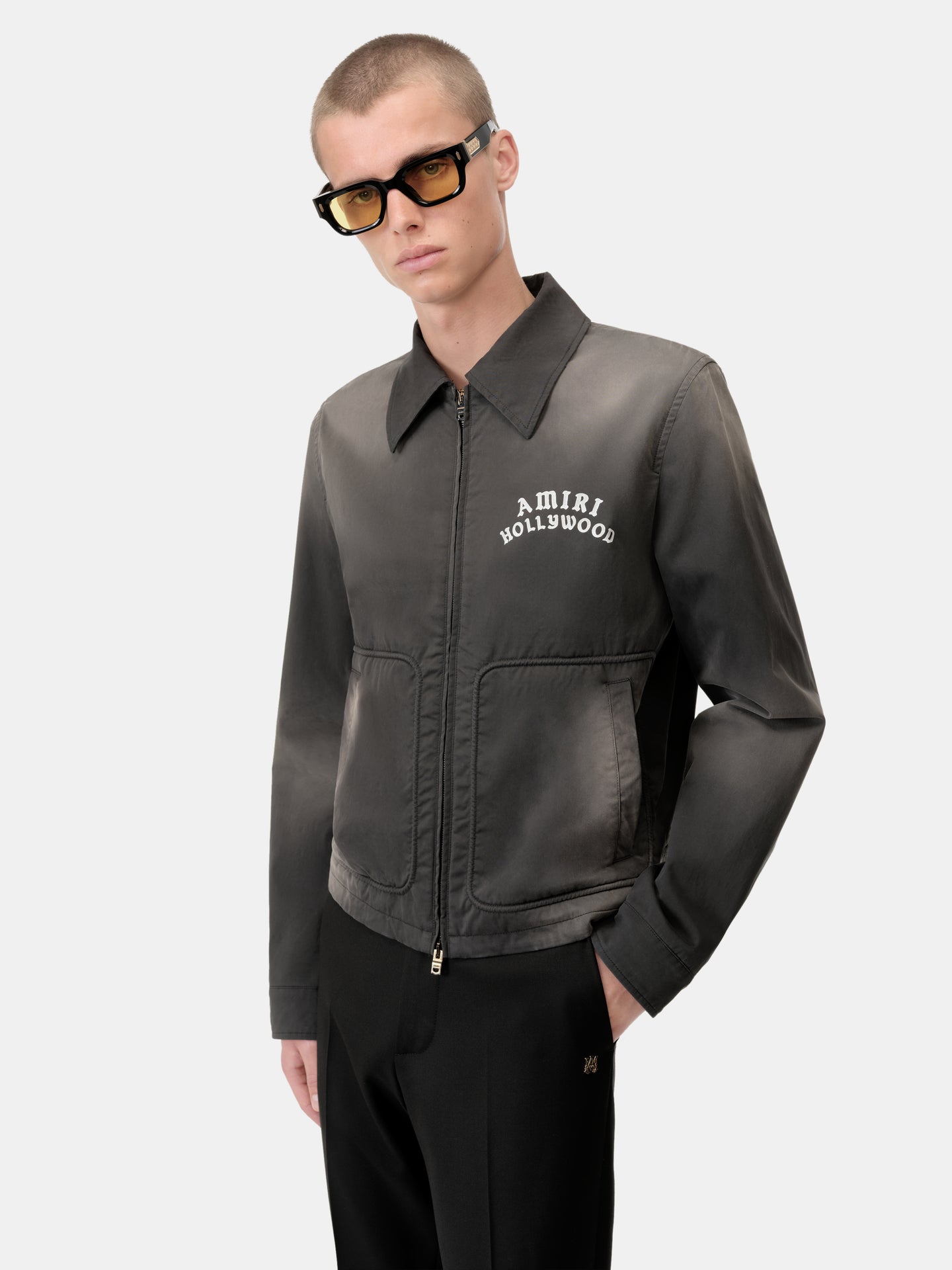 AMIRI HOLLYWOOD WORK BLOUSON - Black - AMIRI