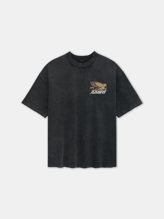 VINTAGE PEGASUS OVERSIZED TEE - Black