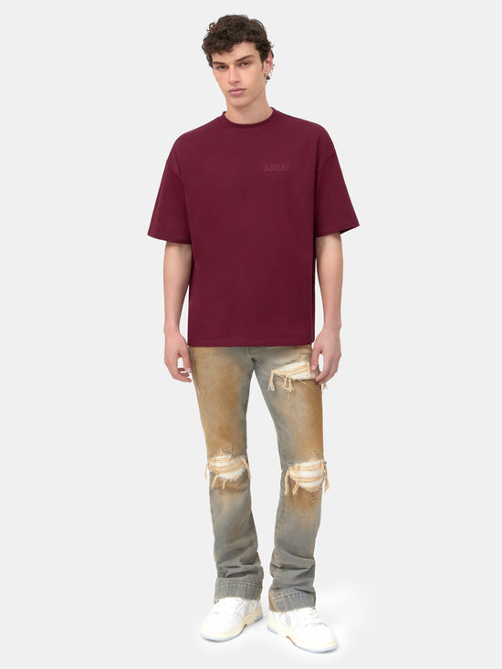 AMIRI OVERSIZED TEE - Aged Port - AMIRI