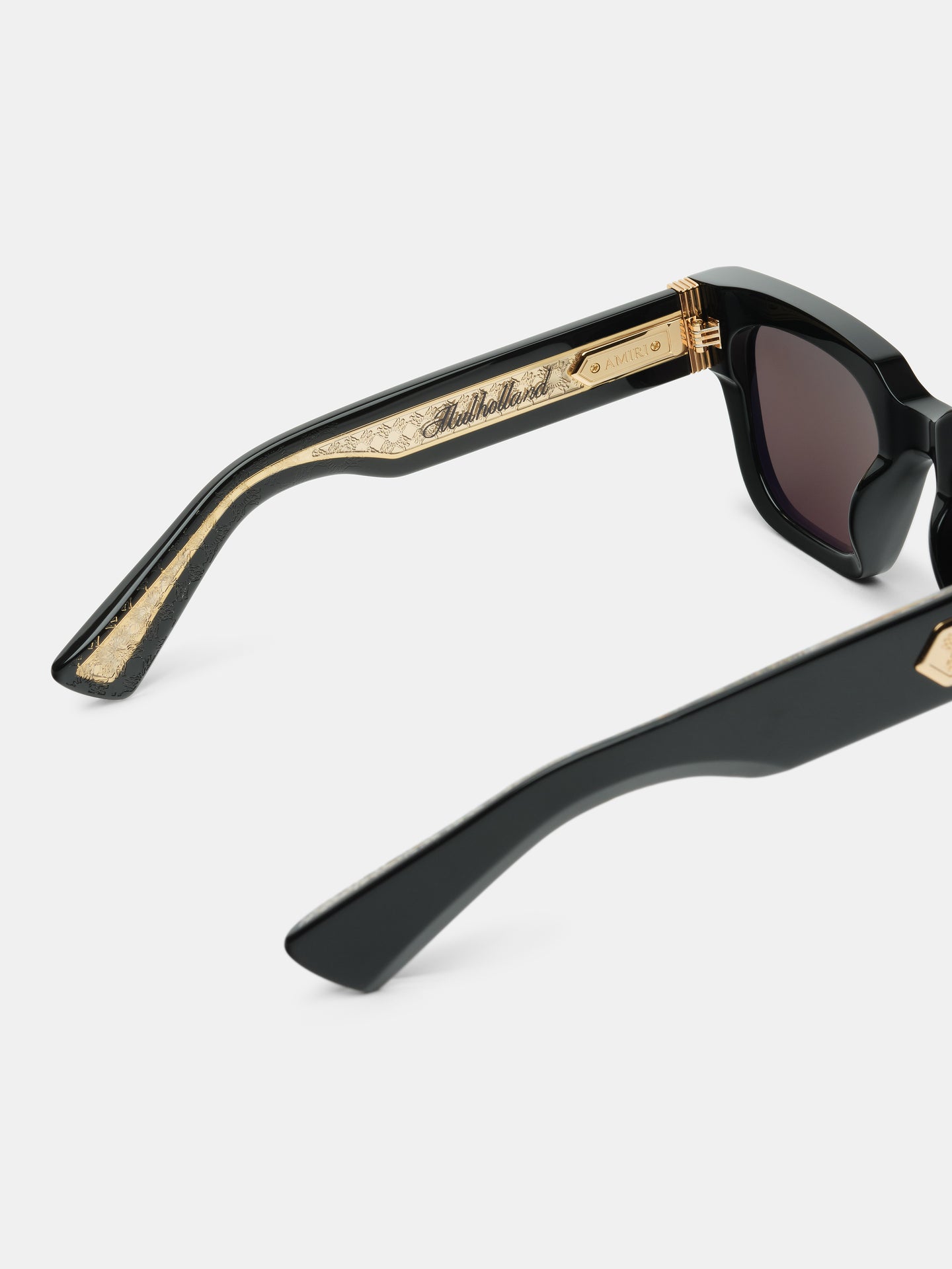 MULHOLLAND SUNGLASSES - Black Gold - AMIRI