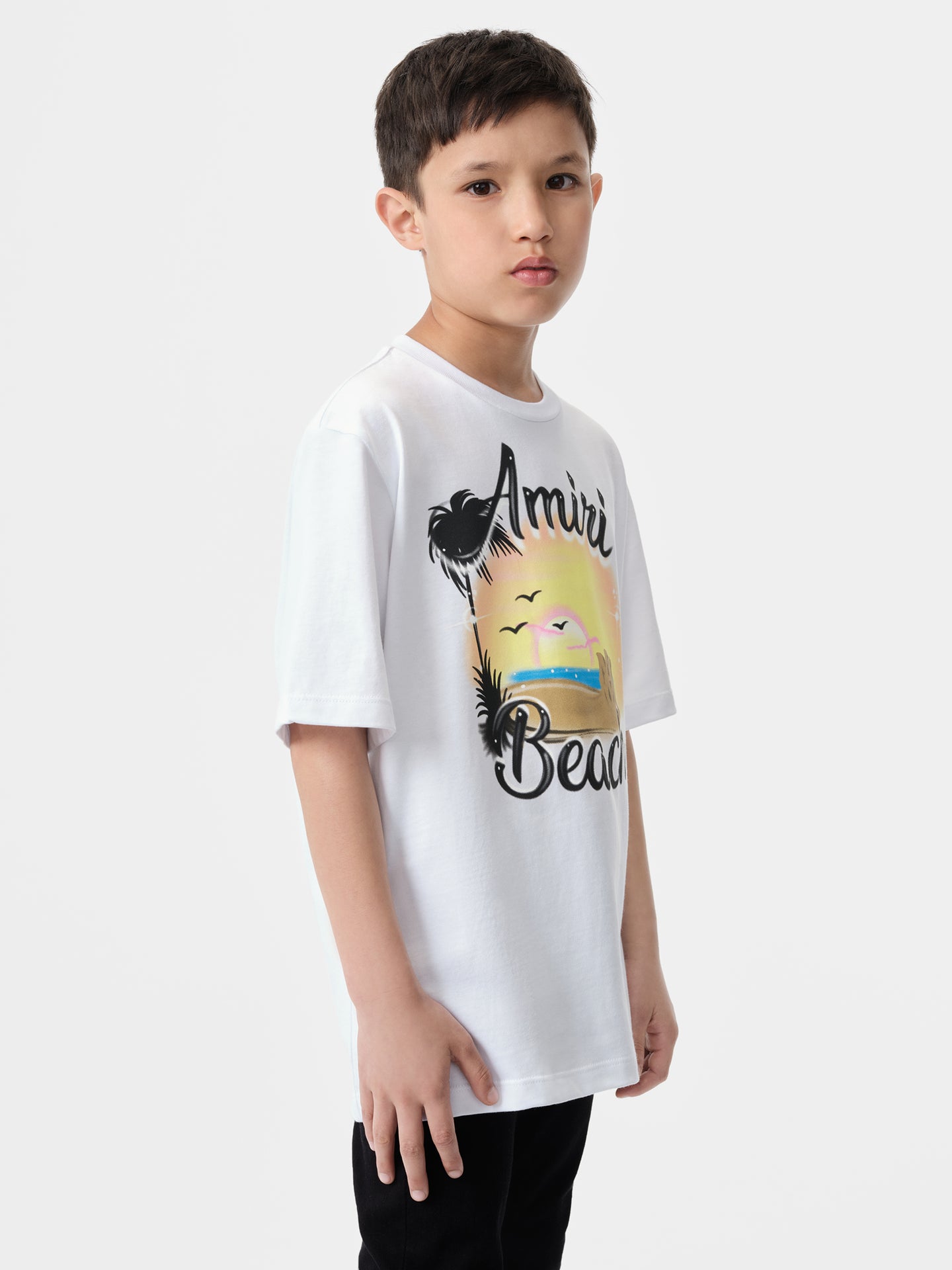 KIDS - KIDS' MA SANDCASTLE TEE - White