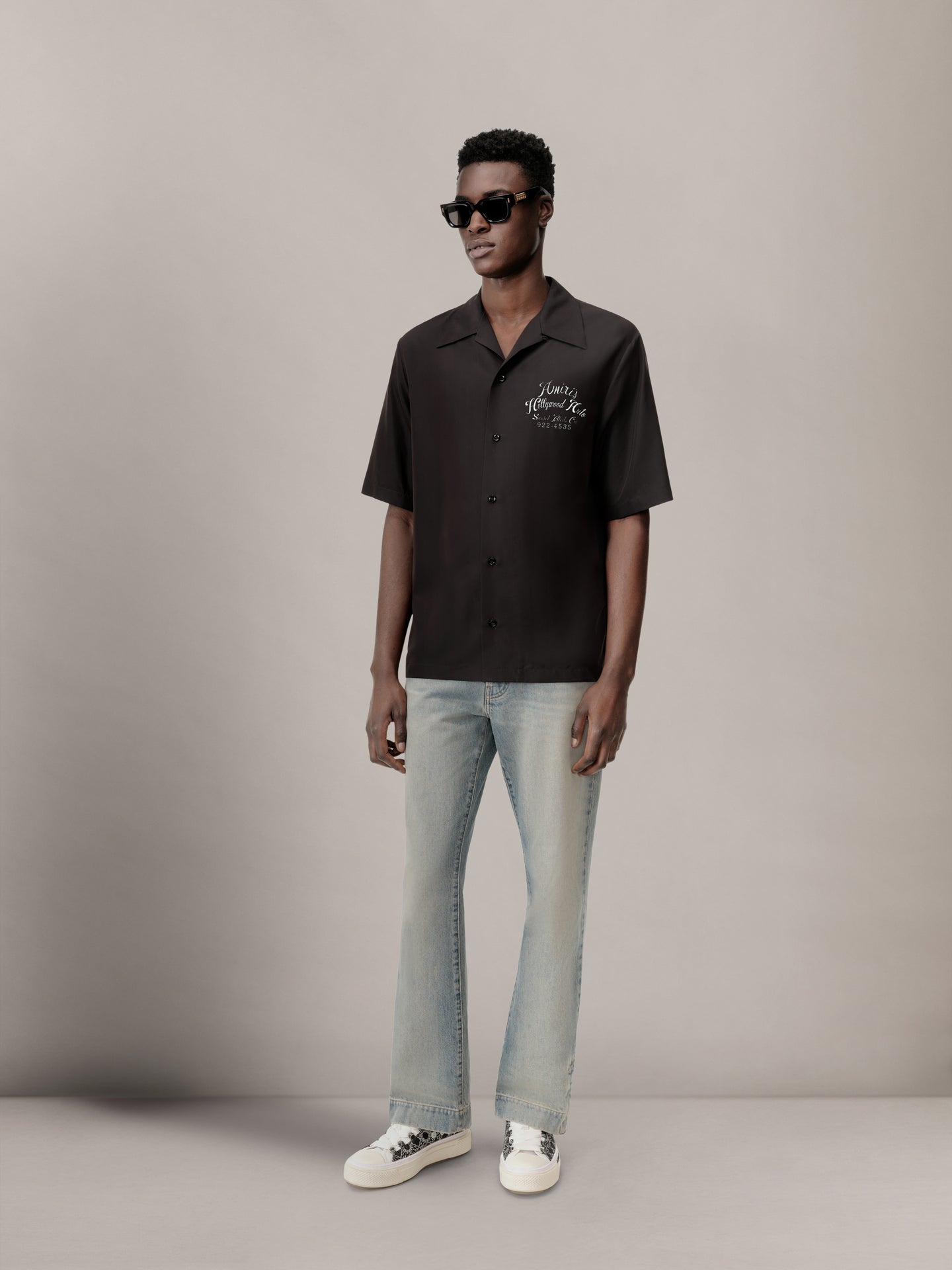 STRAIGHT FLARE JEAN - Antique Indigo - AMIRI