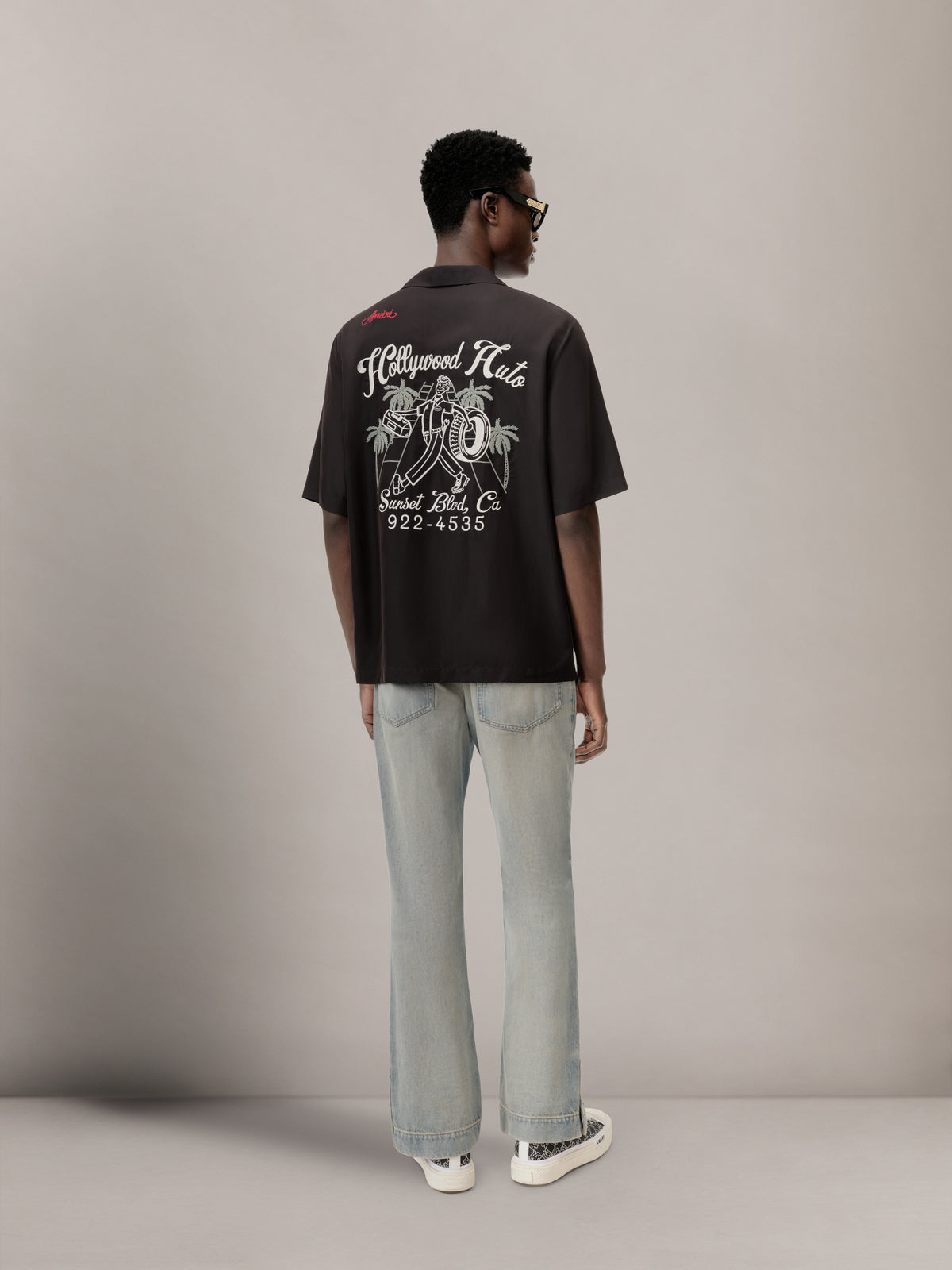 STRAIGHT FLARE JEAN - Antique Indigo - AMIRI