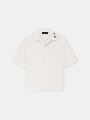 AMIRI CAMP SHIRT - Alabaster - AMIRI