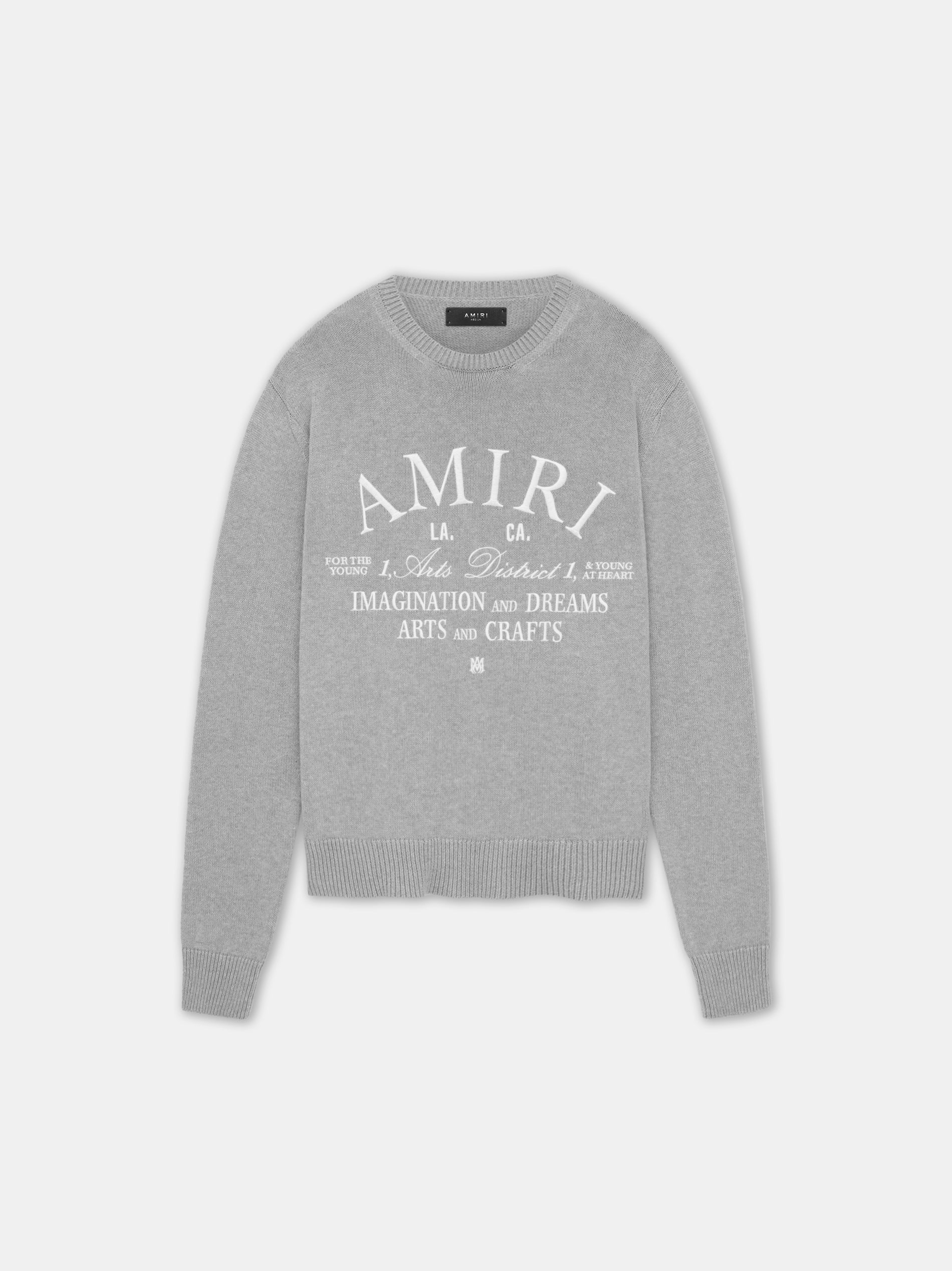 Product AMIRI ARTS DISTRICT CREW - Grey featured image