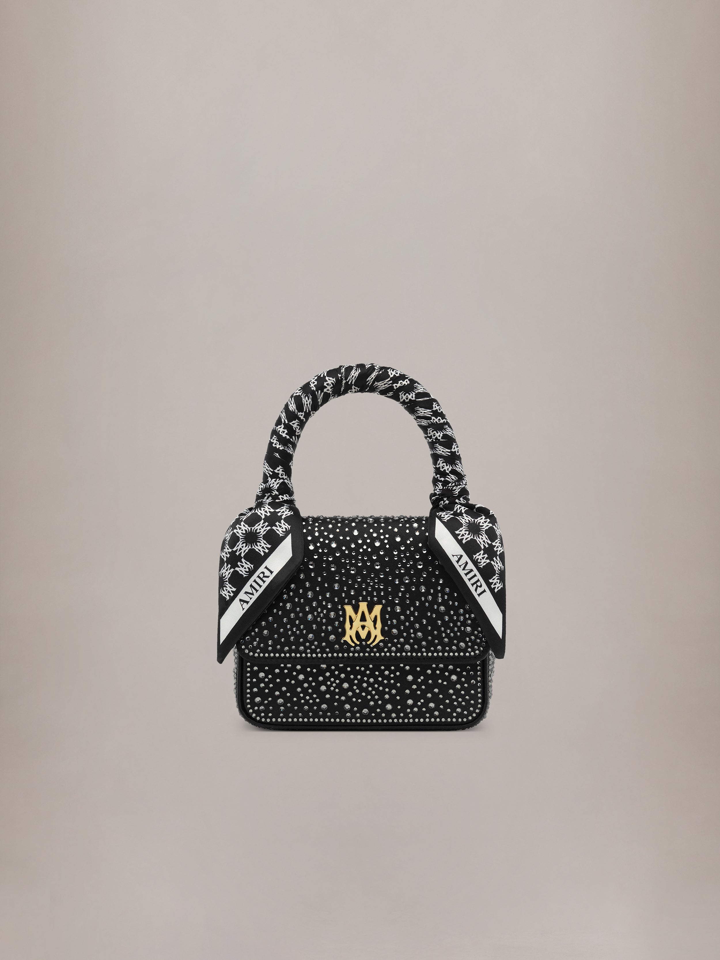 WOMEN - WOMEN'S CROC EMBOSSED MICRO MA BAG - BLACK