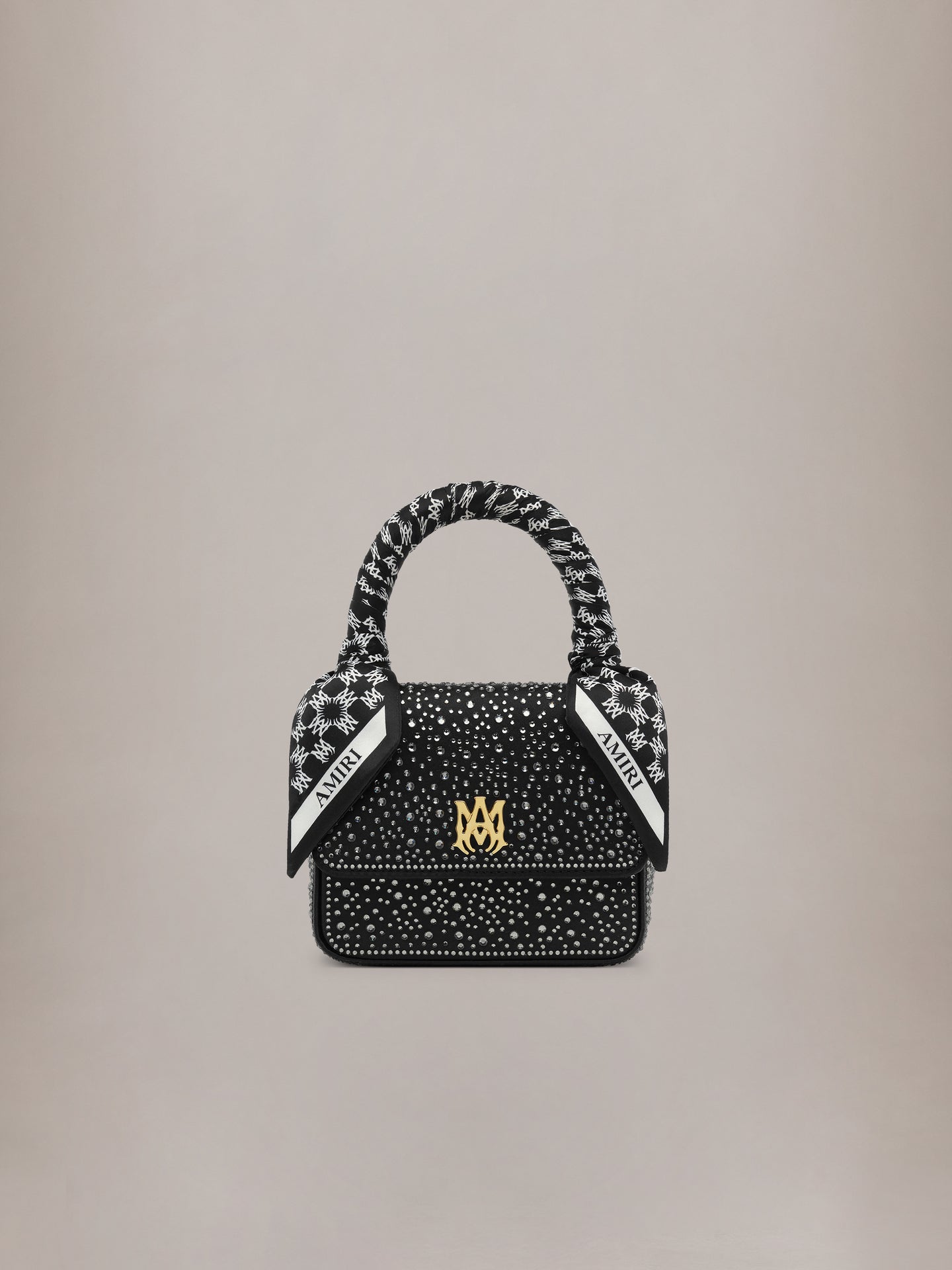 WOMEN - WOMEN'S CRYSTAL MICRO MA BAG - Black - AMIRI