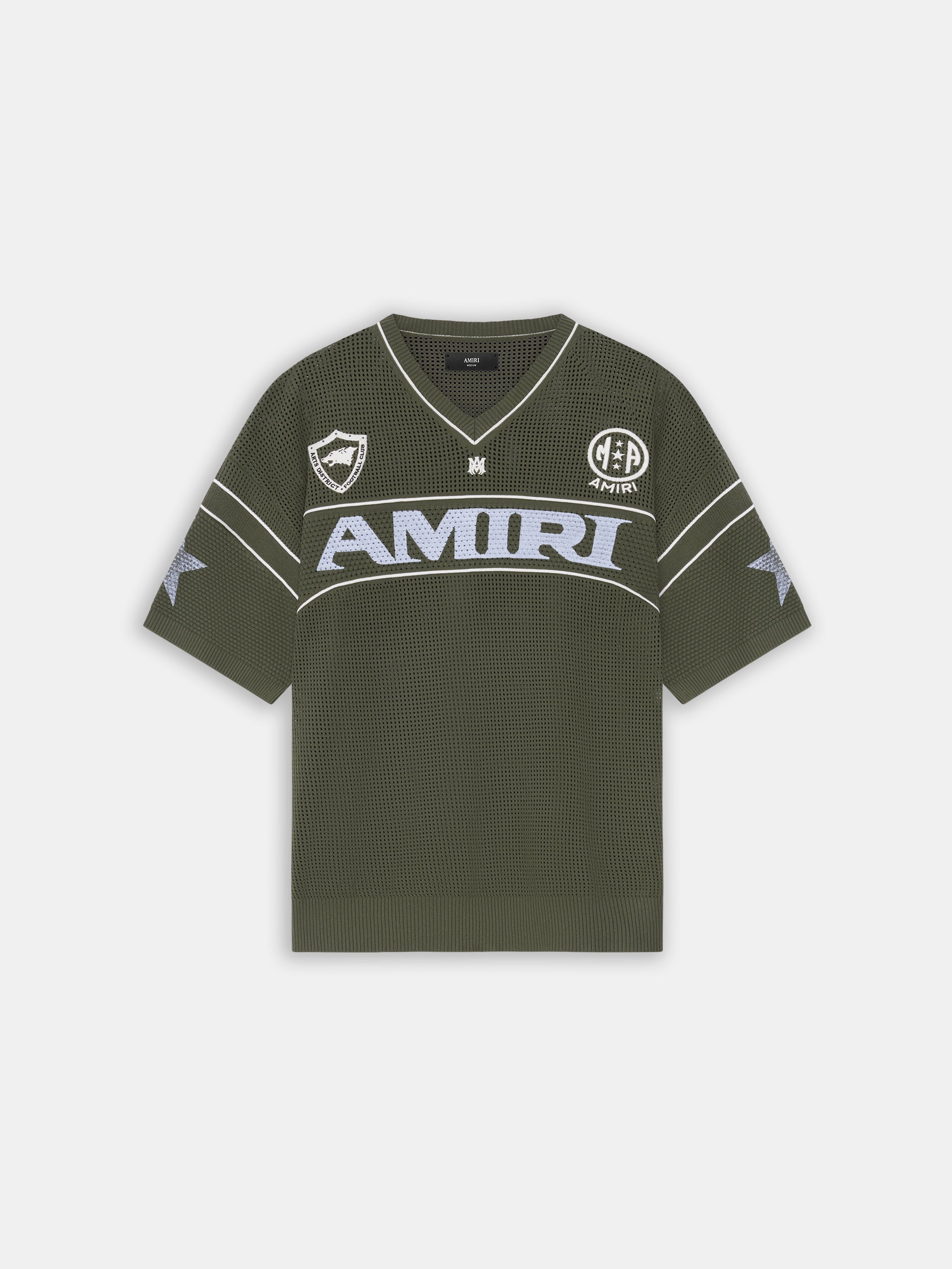 Product AMIRI SPORT JERSEY - Dark Sage featured image