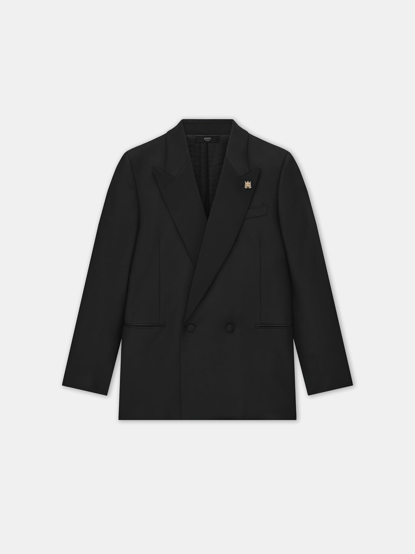 MA DOUBLE-BREASTED BLAZER - Black - AMIRI