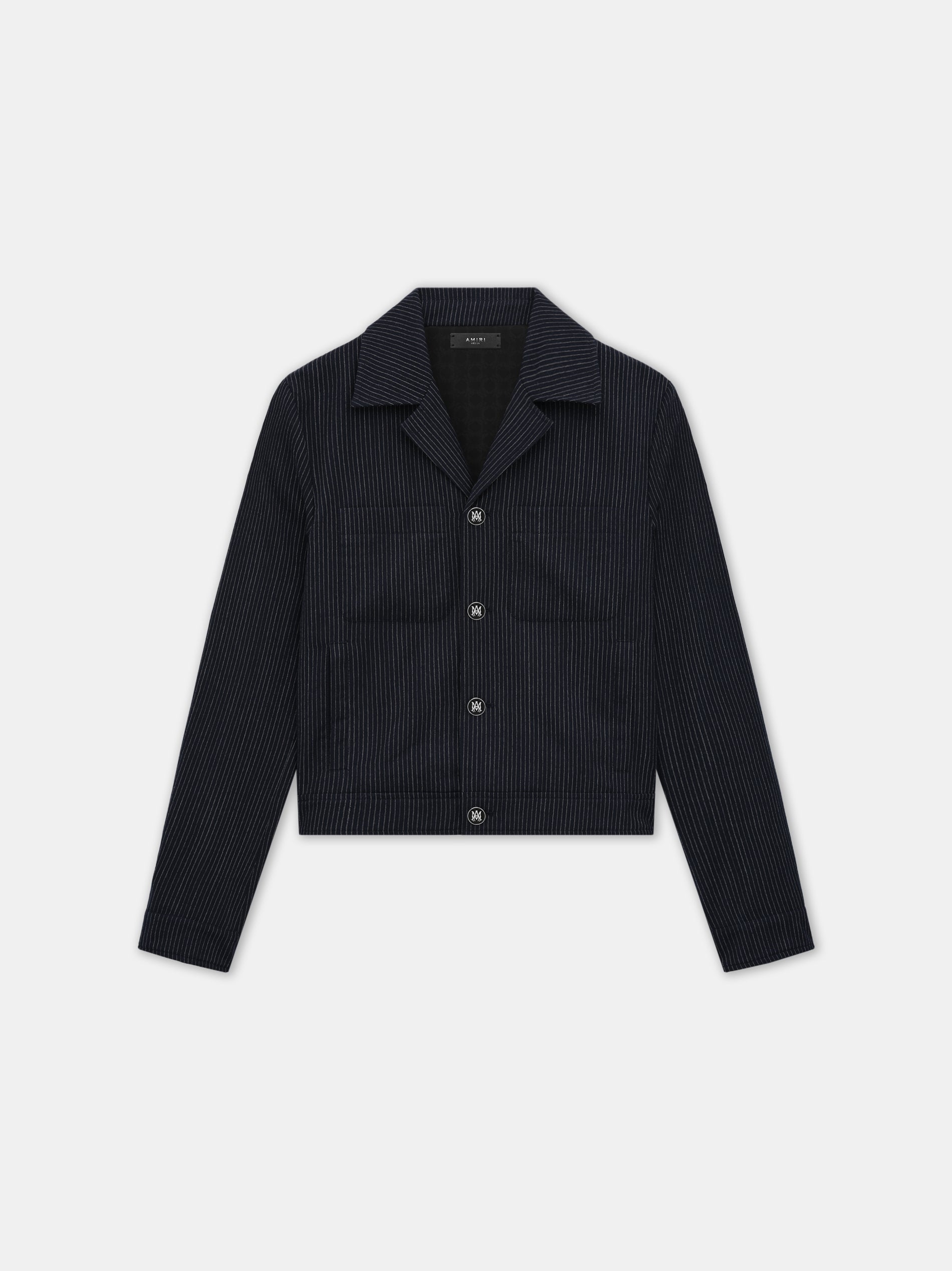 Product PINSTRIPE CADET JACKET - Midnight Blue featured image