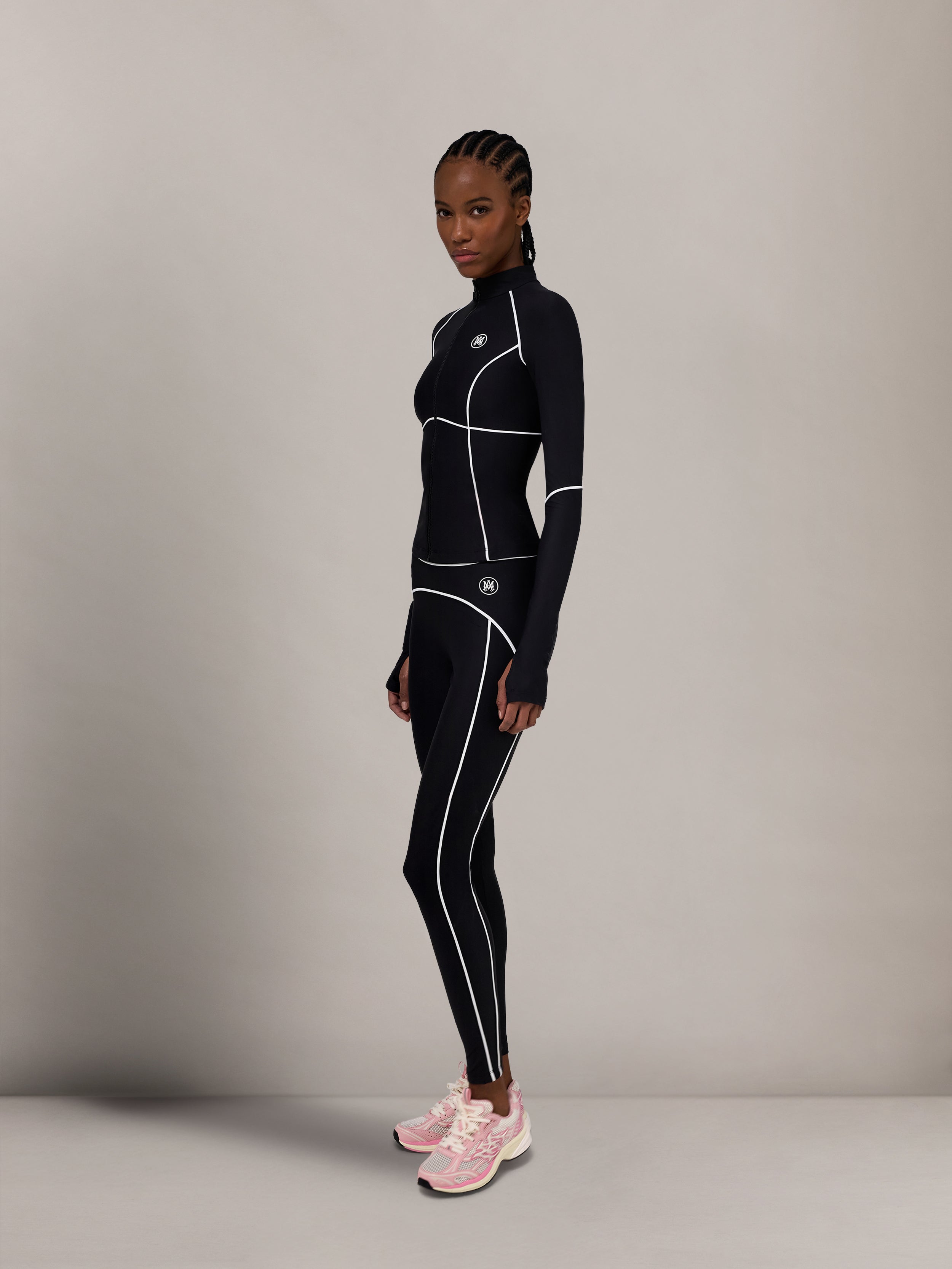 WOMEN - WOMEN'S MA ZIPPED TOP - Black | AMIRI