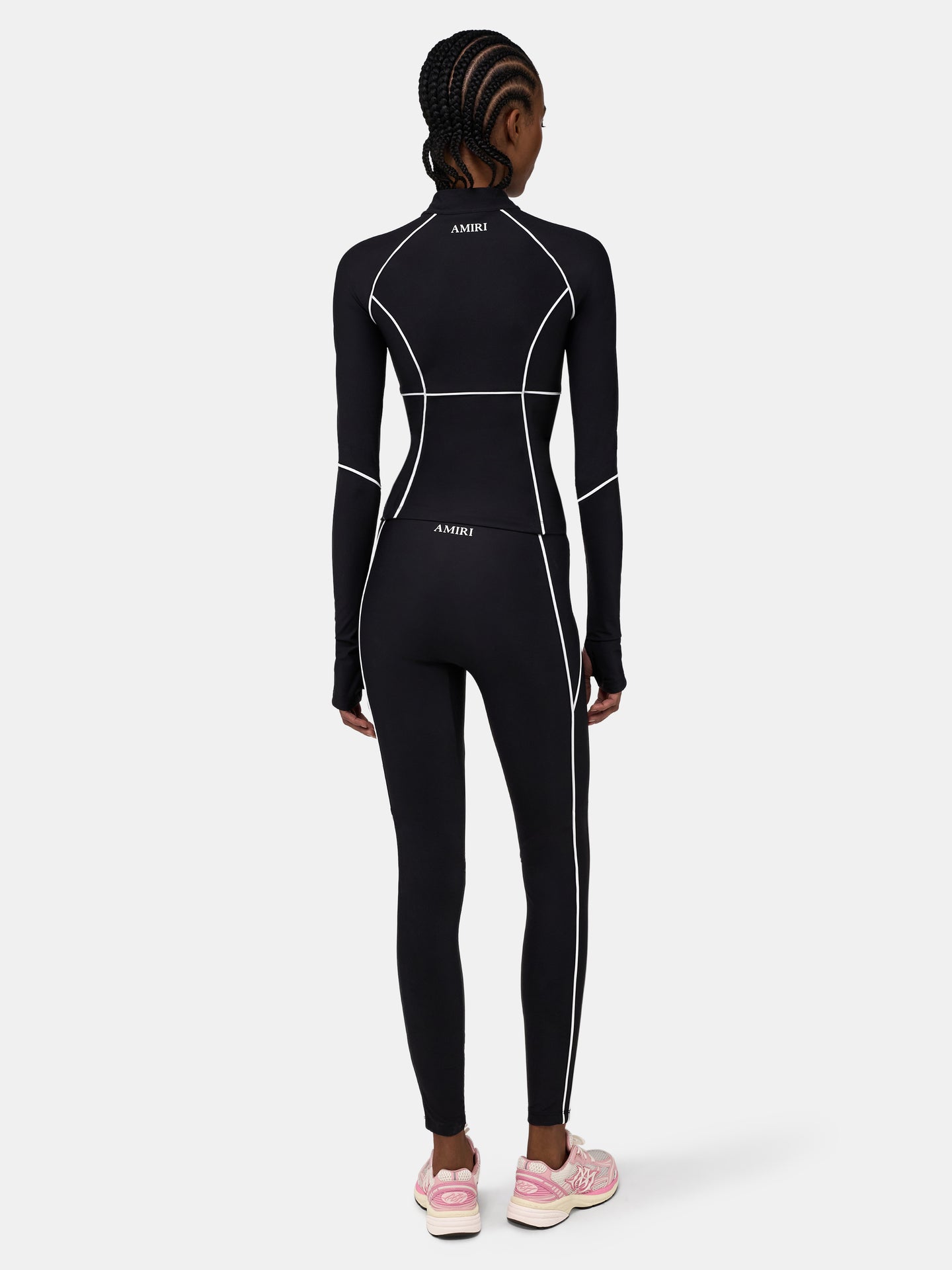 WOMEN - WOMEN'S MA ZIPPED TOP - Black - AMIRI