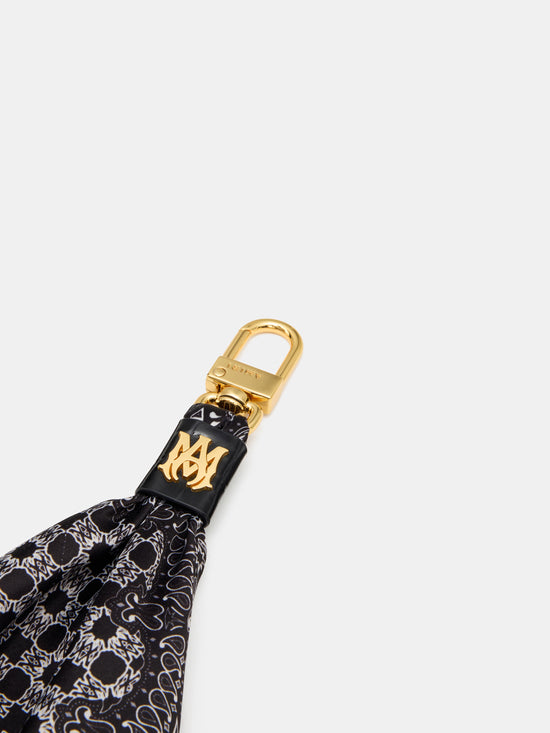 MA BANDANA KEYCHAIN - BLACK - AMIRI