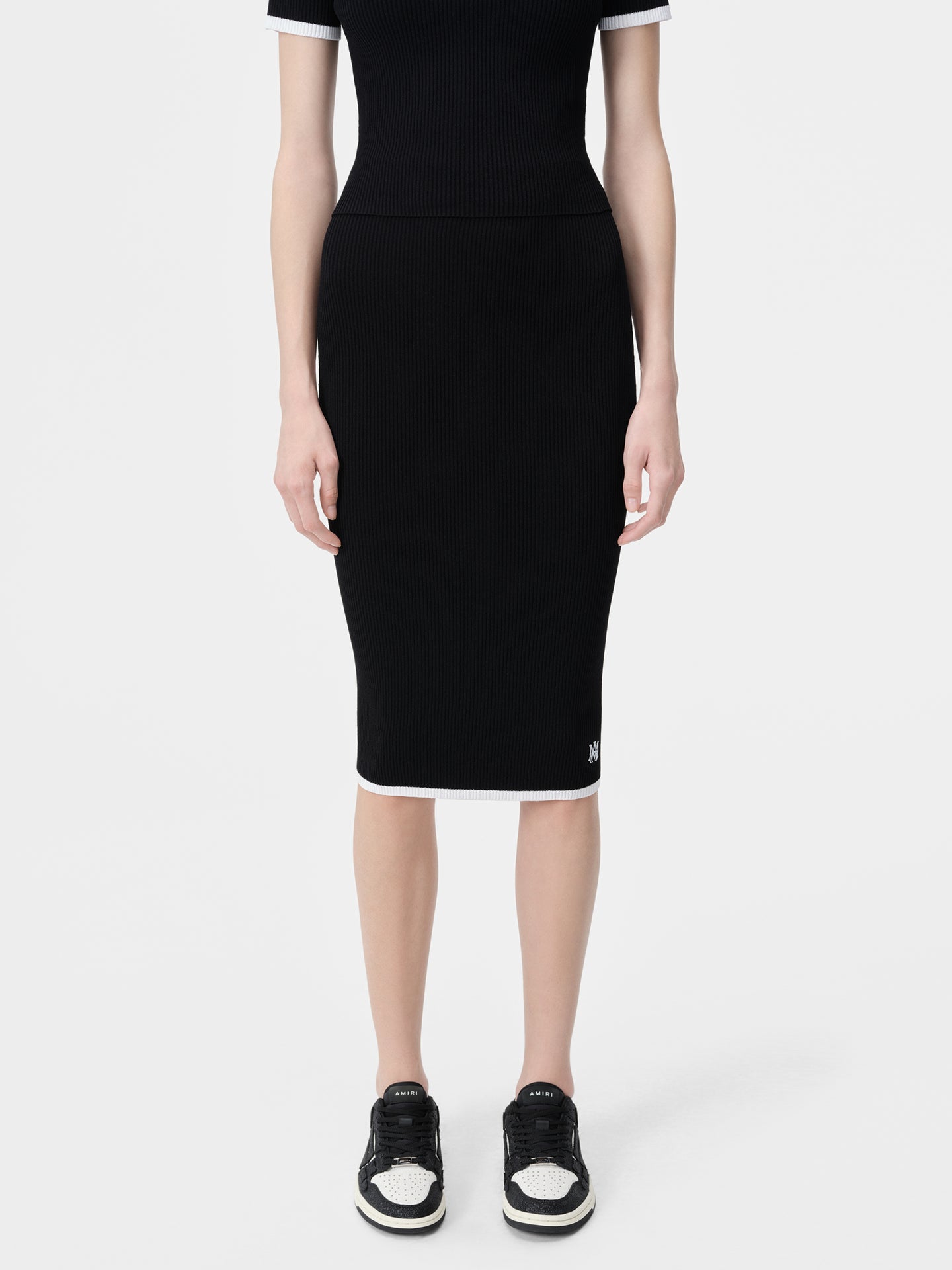 WOMEN - WOMEN'S MA MIDI SKIRT - Black