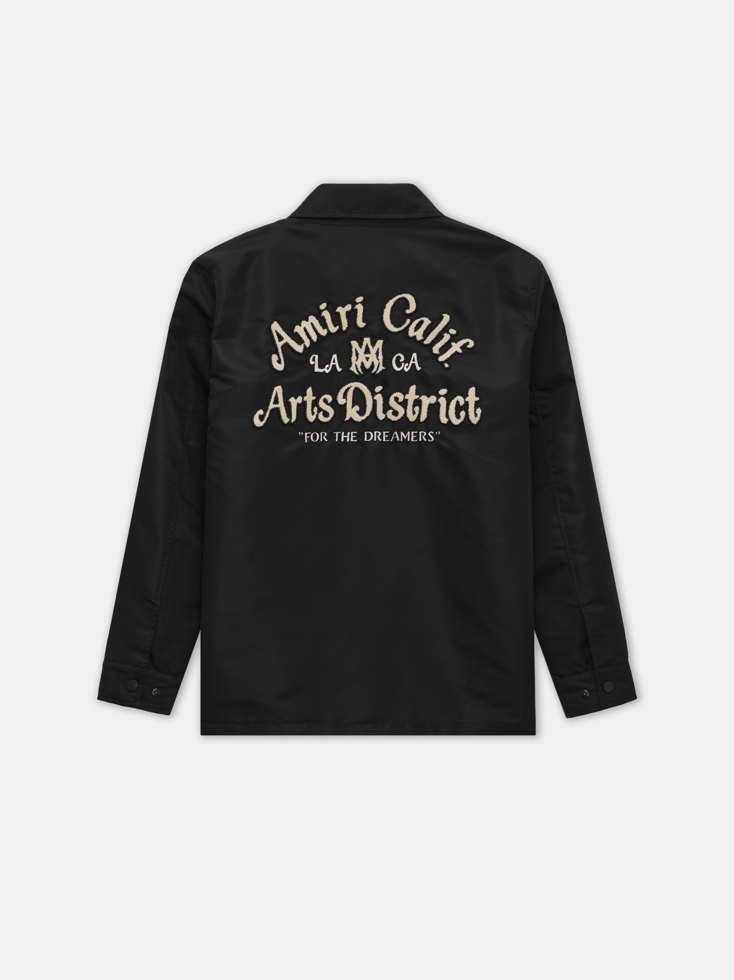 AMIRI ARTS DISTRICT COACH JACKET - Black