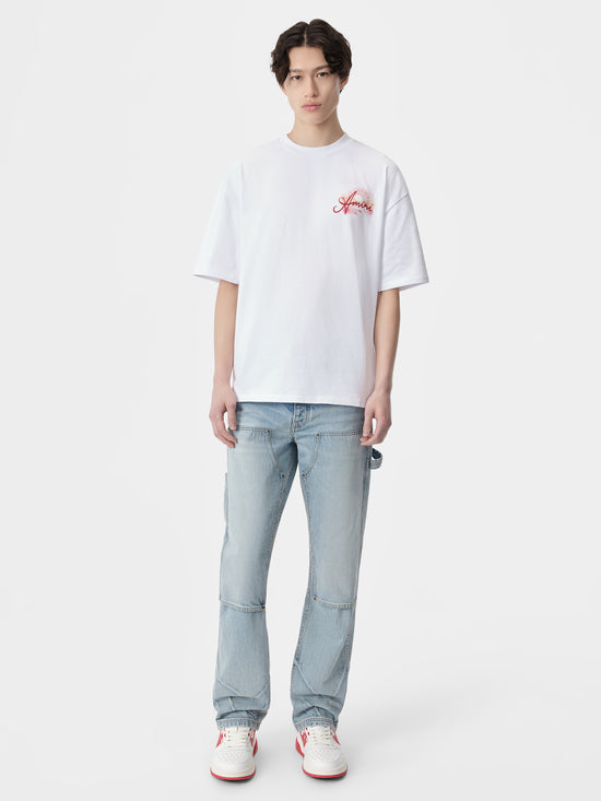 AMIRI PARADISE AIRBRUSH TEE - White