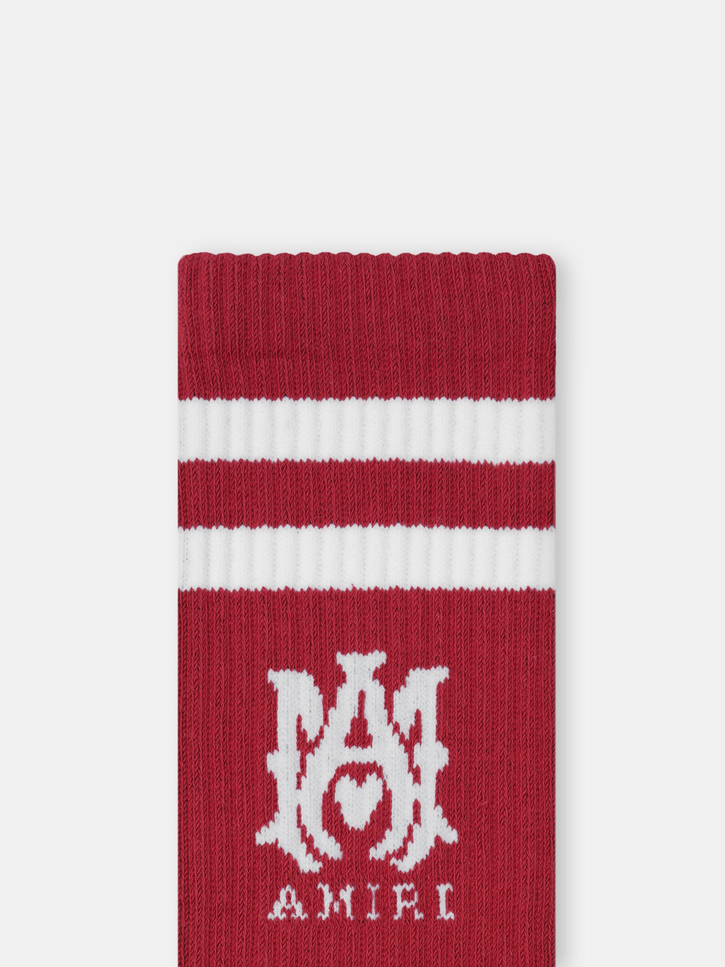 MA STRIPE SOCK - Varsity Red