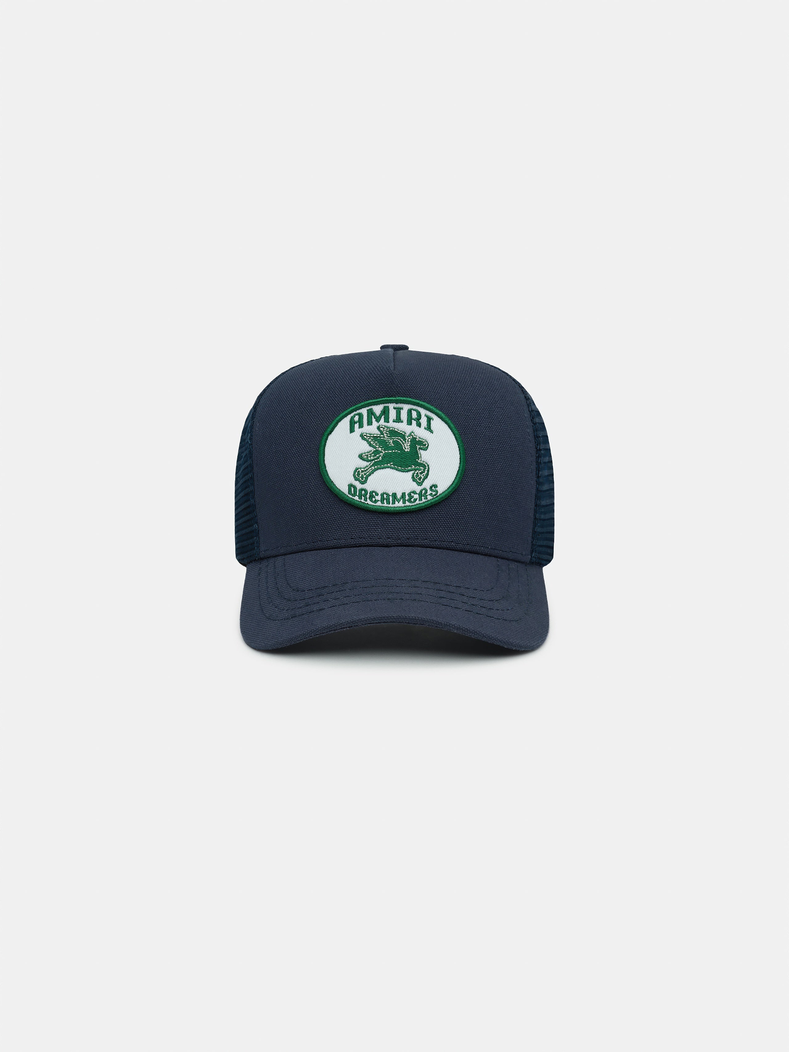 Product KIDS - KIDS' AMIRI DREAMERS PATCH TRUCKER HAT - Midnight Blue featured image