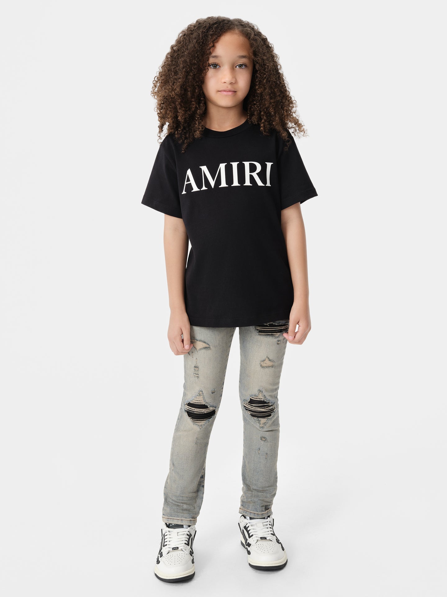 KIDS - KIDS' AMIRI CORE LOGO TEE - Black