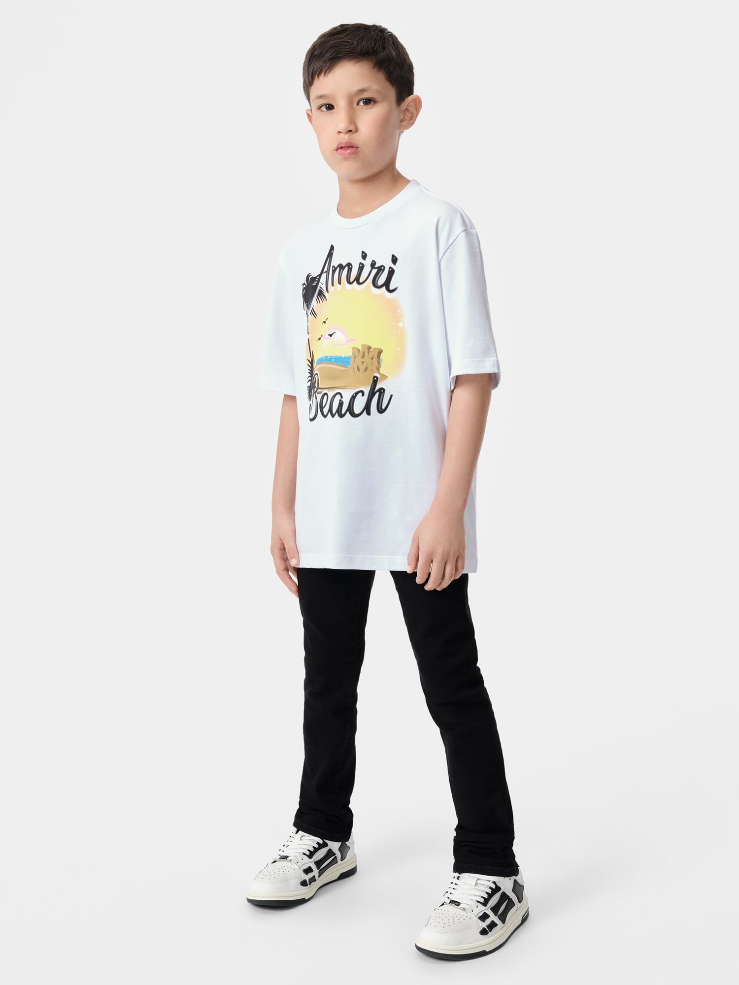 Product KIDS - MA SANDCASTLE TEE - White featured image