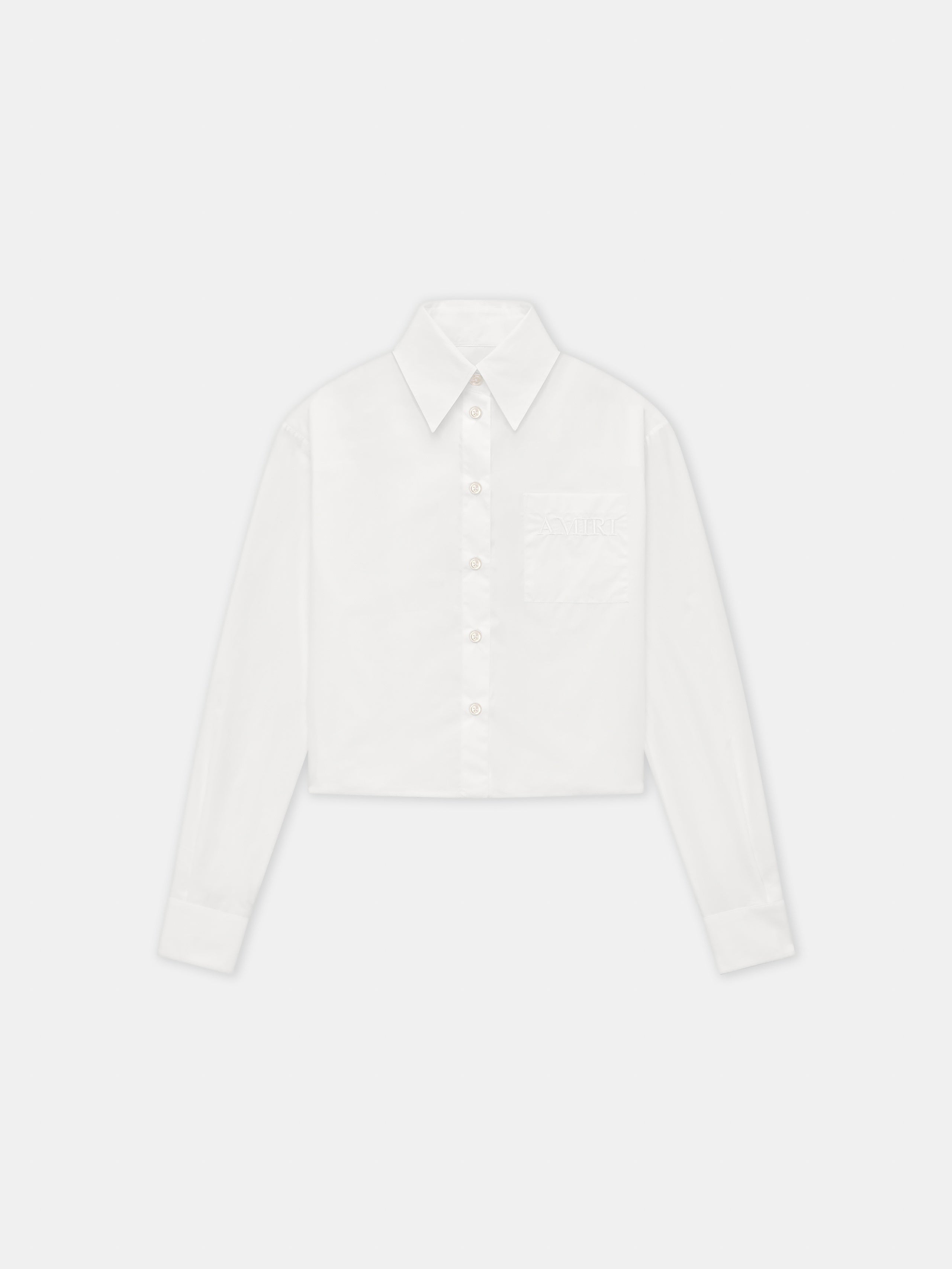 Product WOMEN - WOMEN'S AMIRI POPLIN SHIRT - Alabaster featured image
