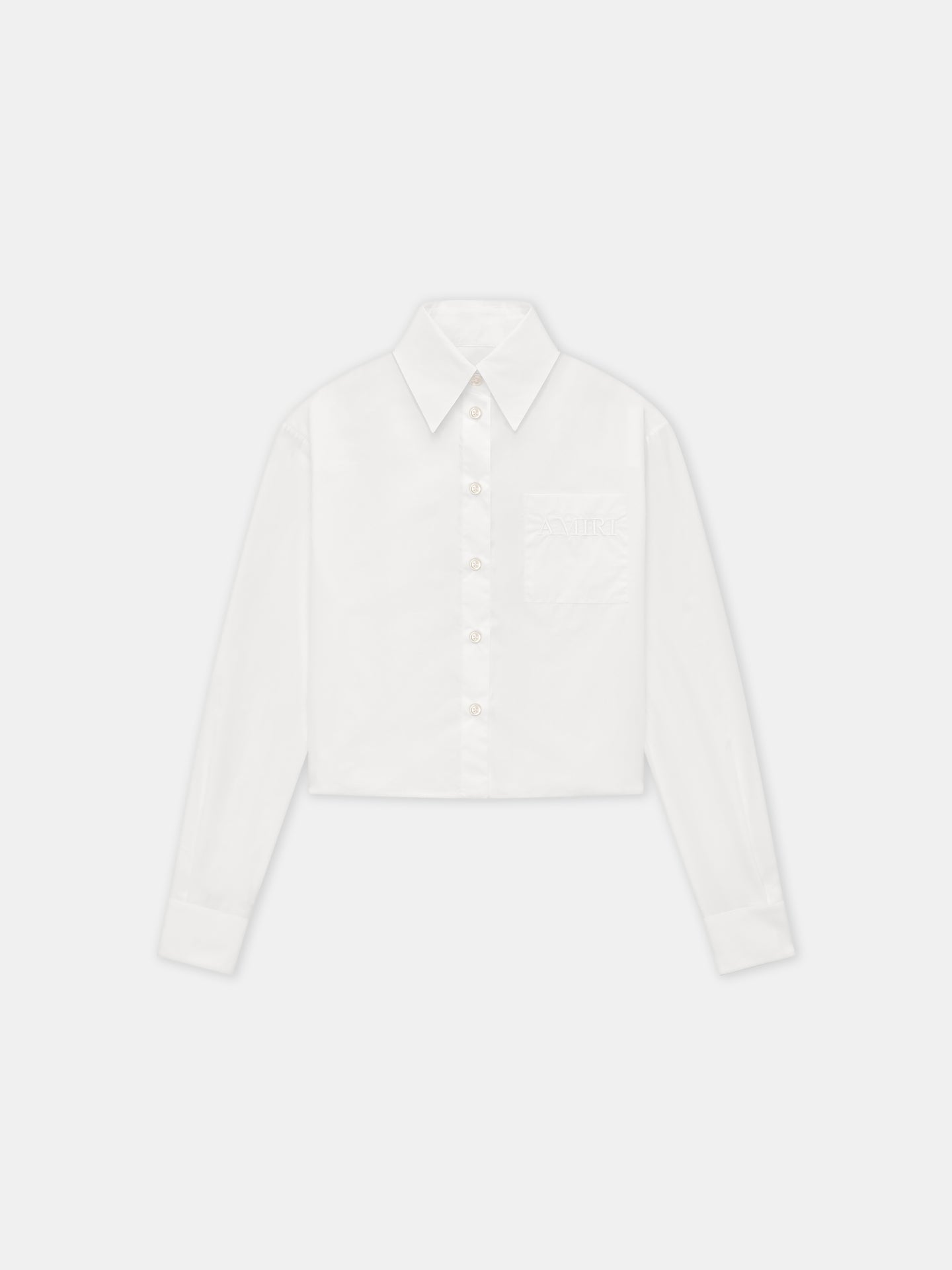 WOMEN - WOMEN'S AMIRI POPLIN SHIRT - Alabaster - AMIRI