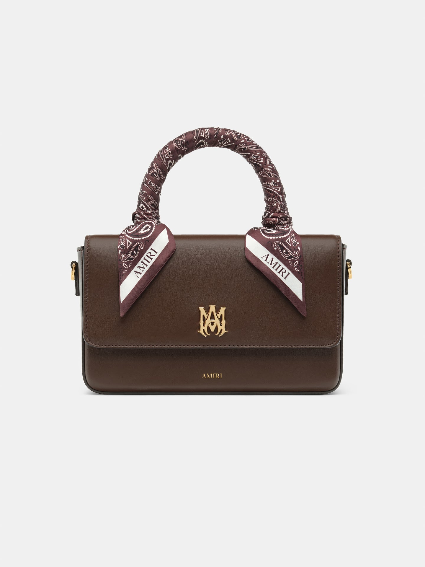 WOMEN - WOMEN'S MICRO LONG MA BAG - Chocolate - AMIRI