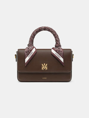 WOMEN - WOMEN'S MICRO LONG MA BAG - Chocolate - AMIRI