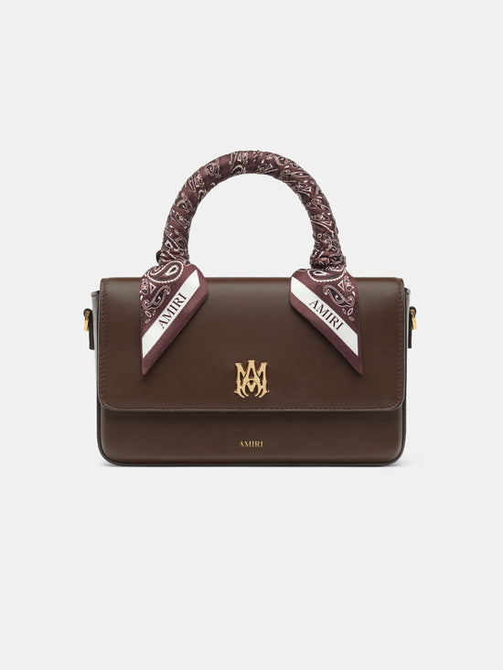 WOMEN - WOMEN'S MICRO LONG MA BAG - Chocolate - AMIRI