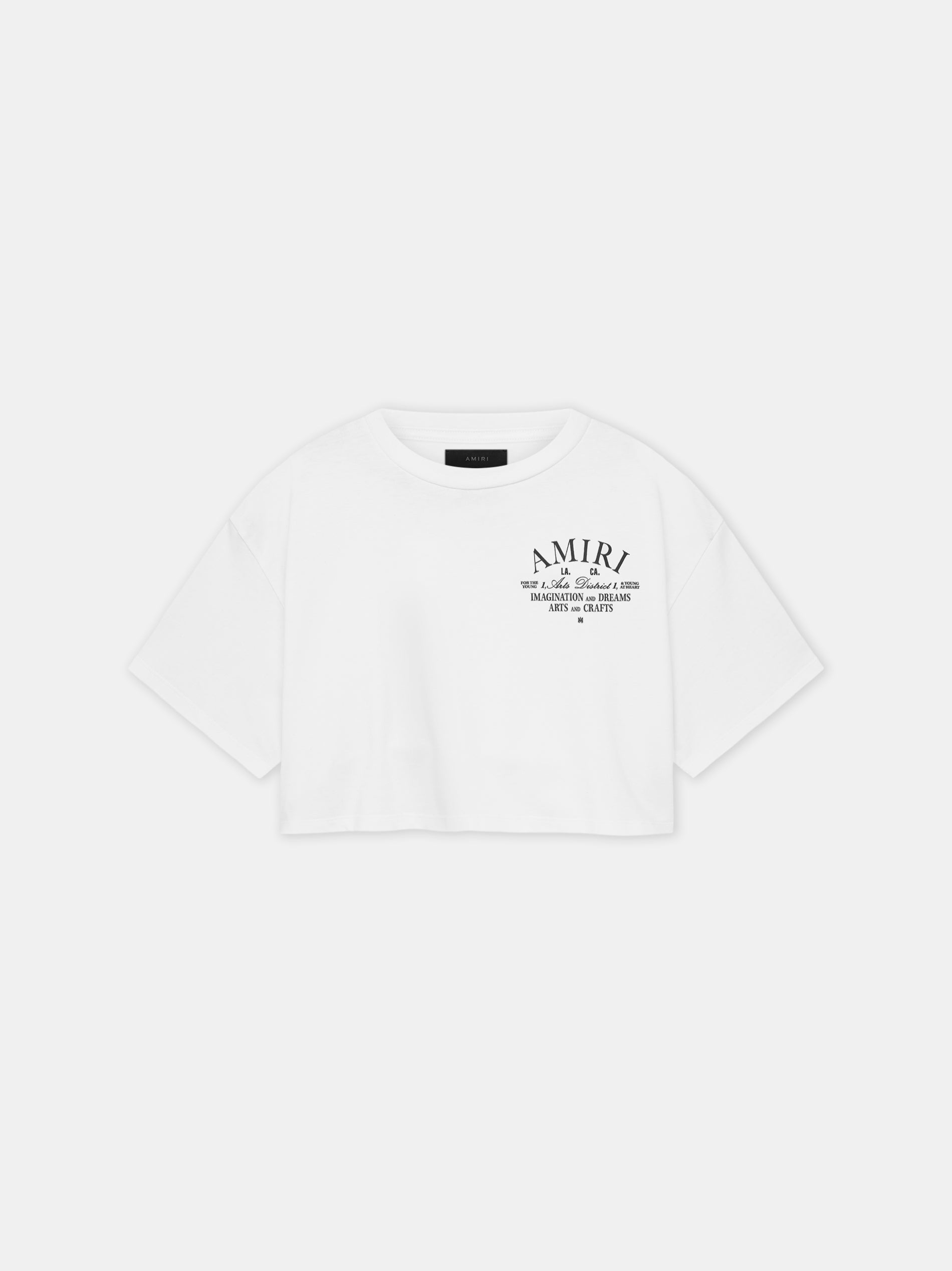 Product WOMEN - WOMEN'S ARTS DISTRICT CROPPED TEE - White featured image