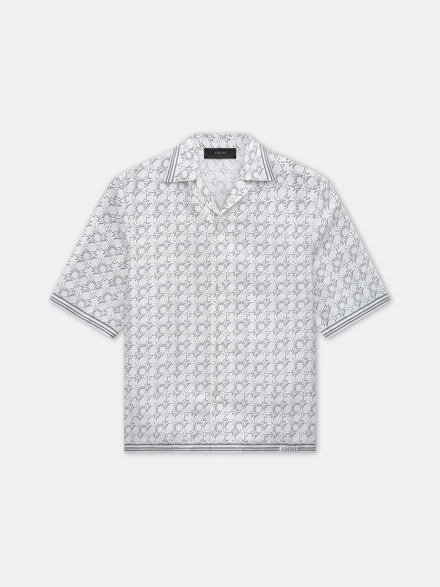 MA QUAD BOWLING SHIRT - Asphalt