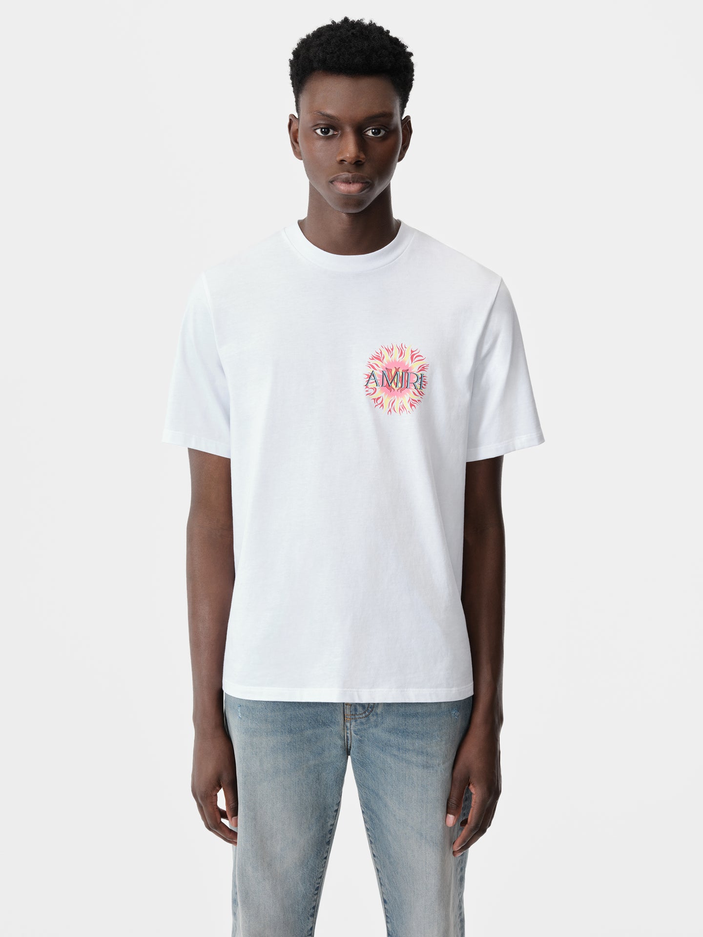 AMIRI SUN TEE - White