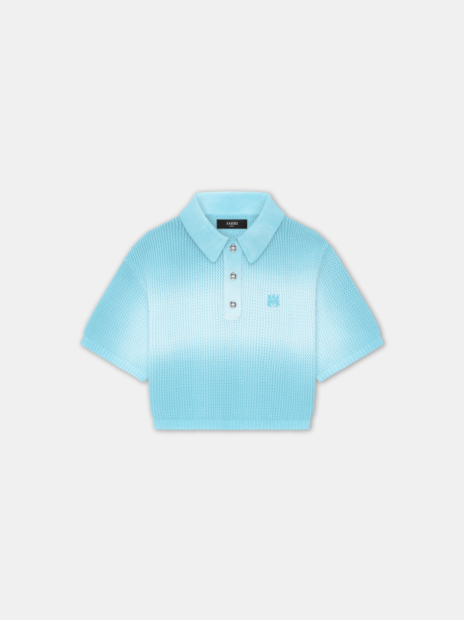 Product WOMEN - WOMEN'S MA CROPPED POLO - Ice Blue featured image