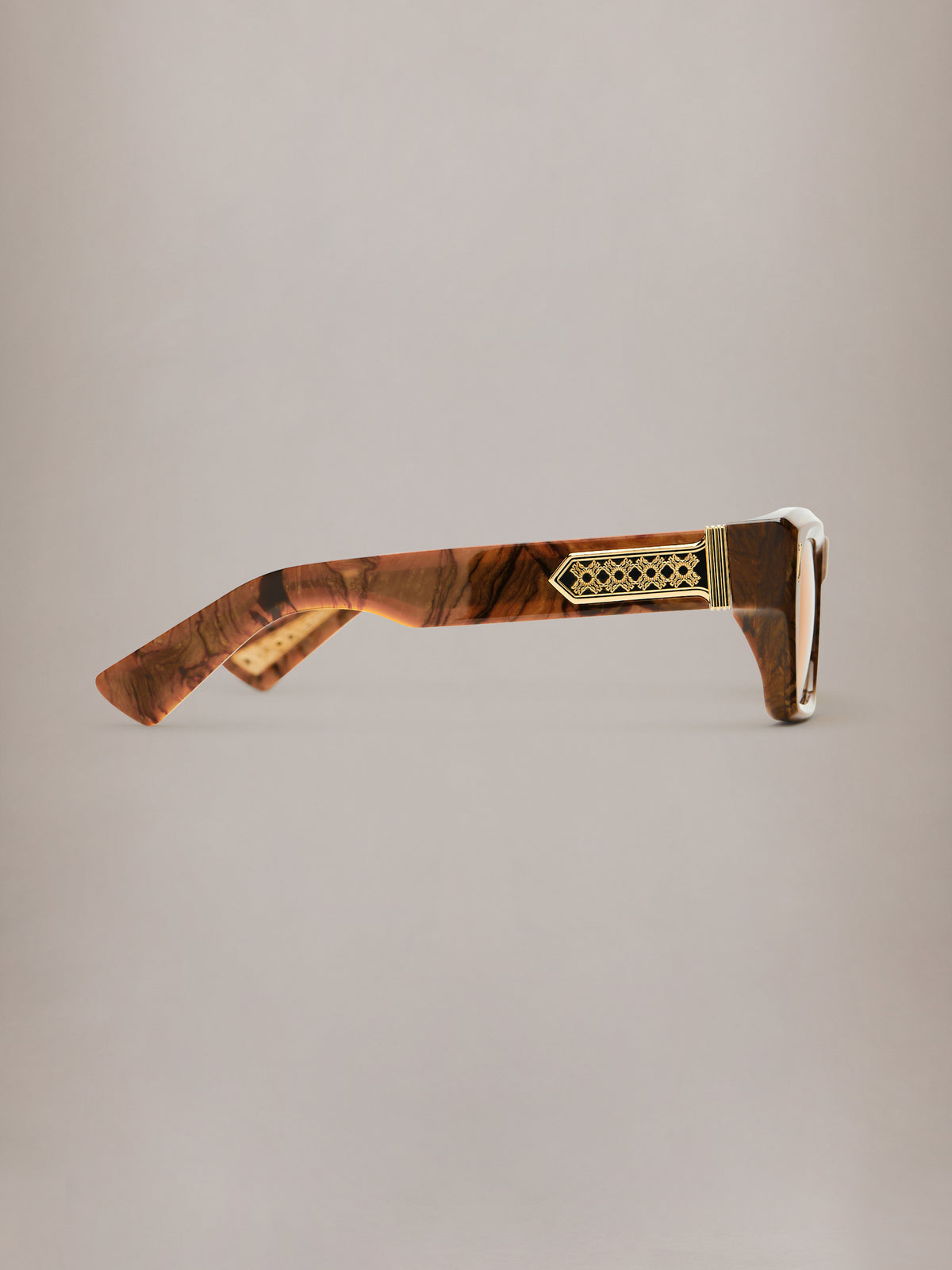 HOLLYWOOD INTERNAL EXPOSED - Wood Grain Brown Gold