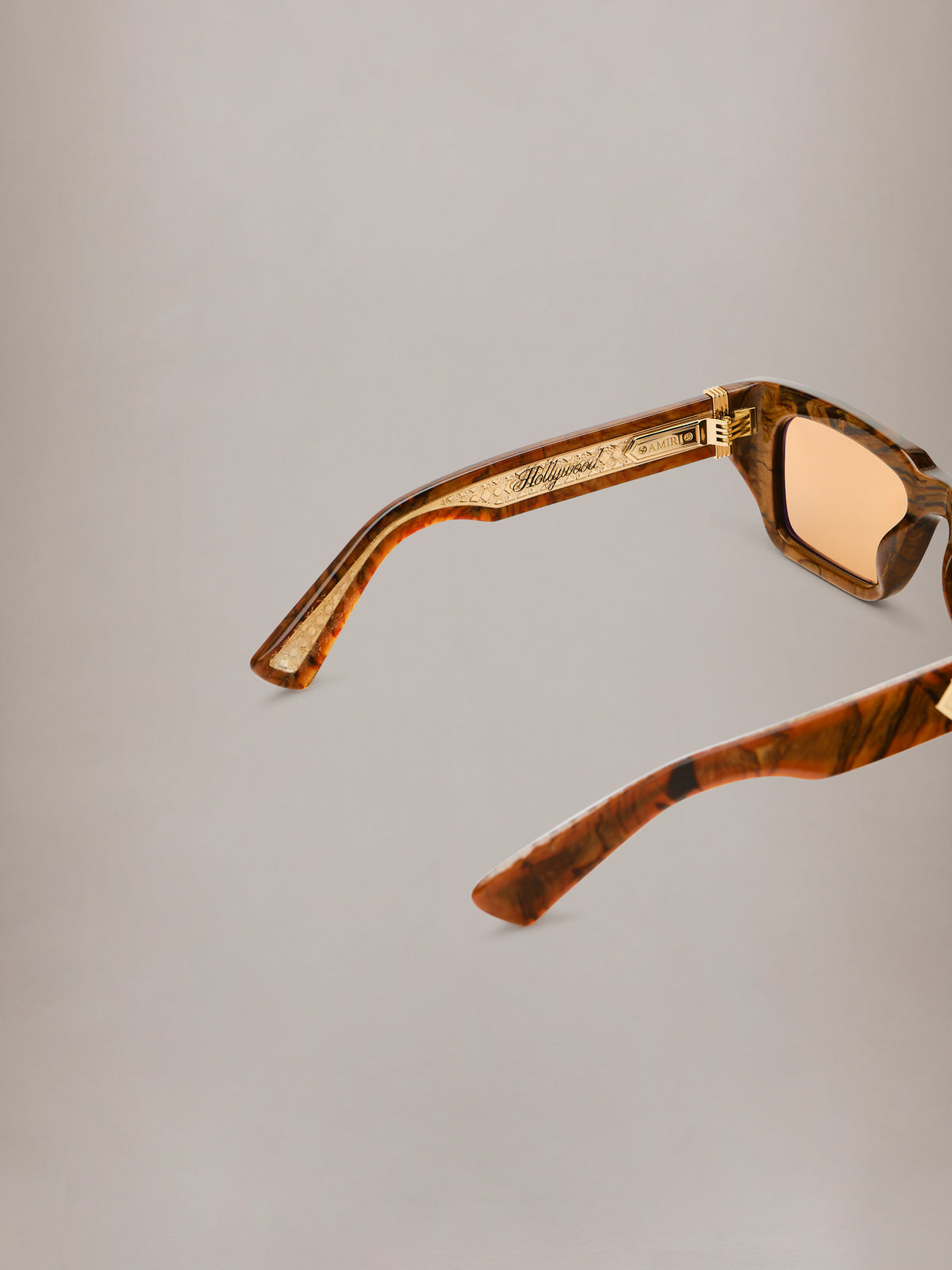 HOLLYWOOD INTERNAL EXPOSED - Wood Grain Brown Gold