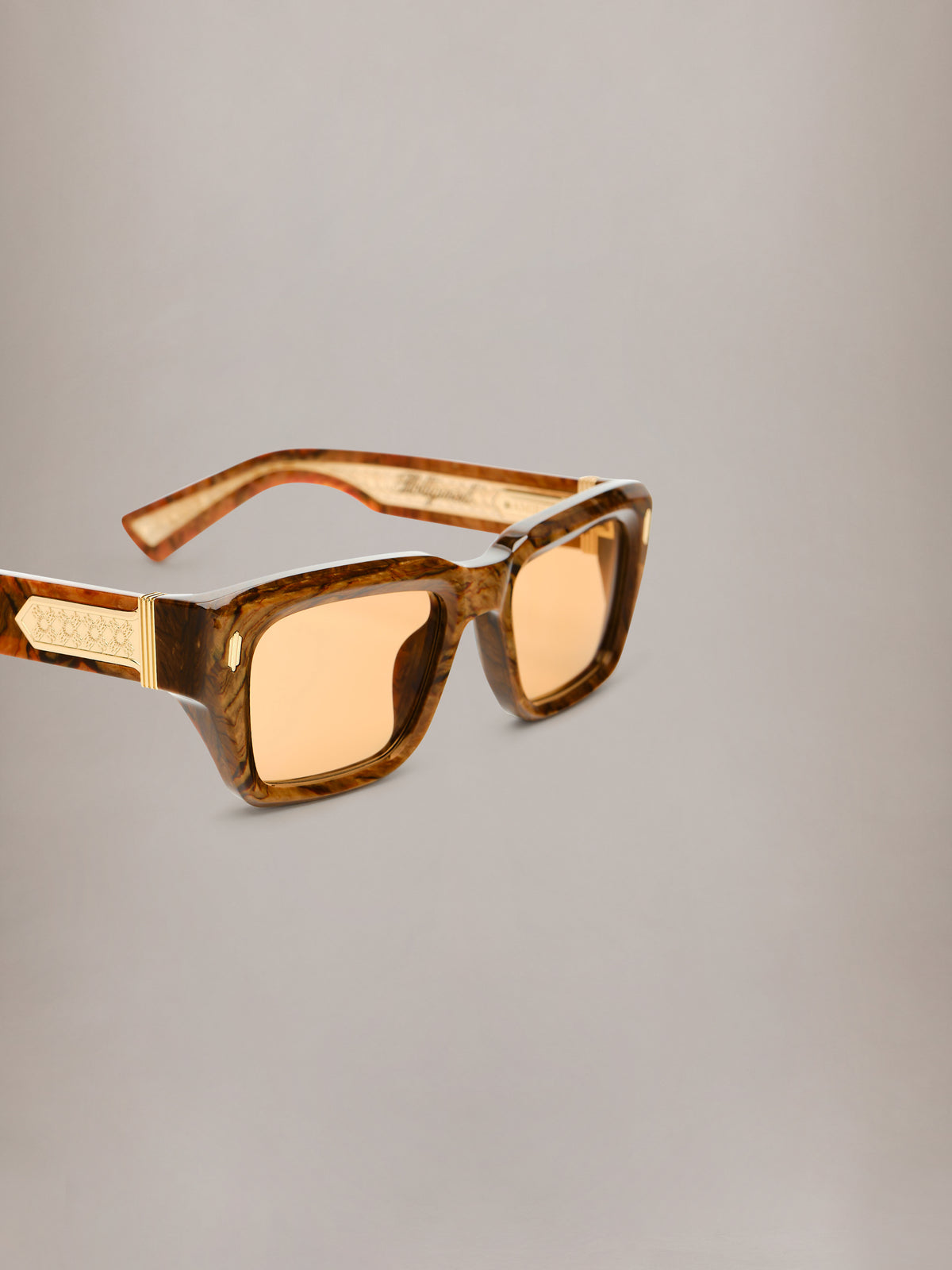 HOLLYWOOD INTERNAL EXPOSED - Wood Grain Brown Gold