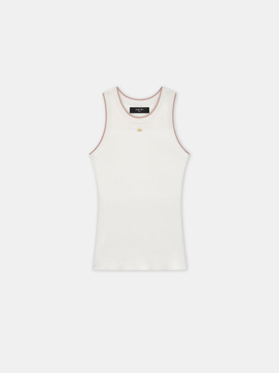 WOMEN - WOMEN'S OPEN BACK TANK - Ivory