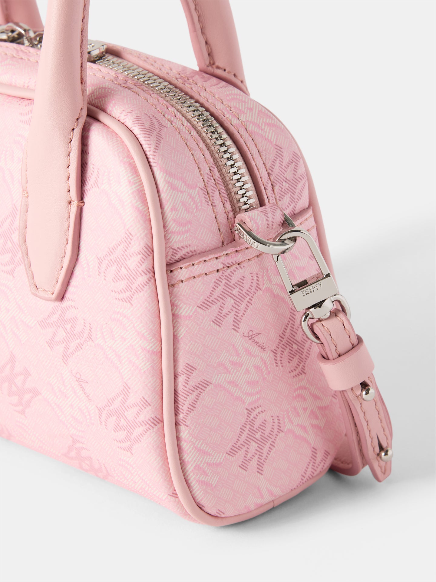 WOMEN - WOMEN'S MA QUAD CANVAS MICRO BOWLING BAG - Pink - AMIRI