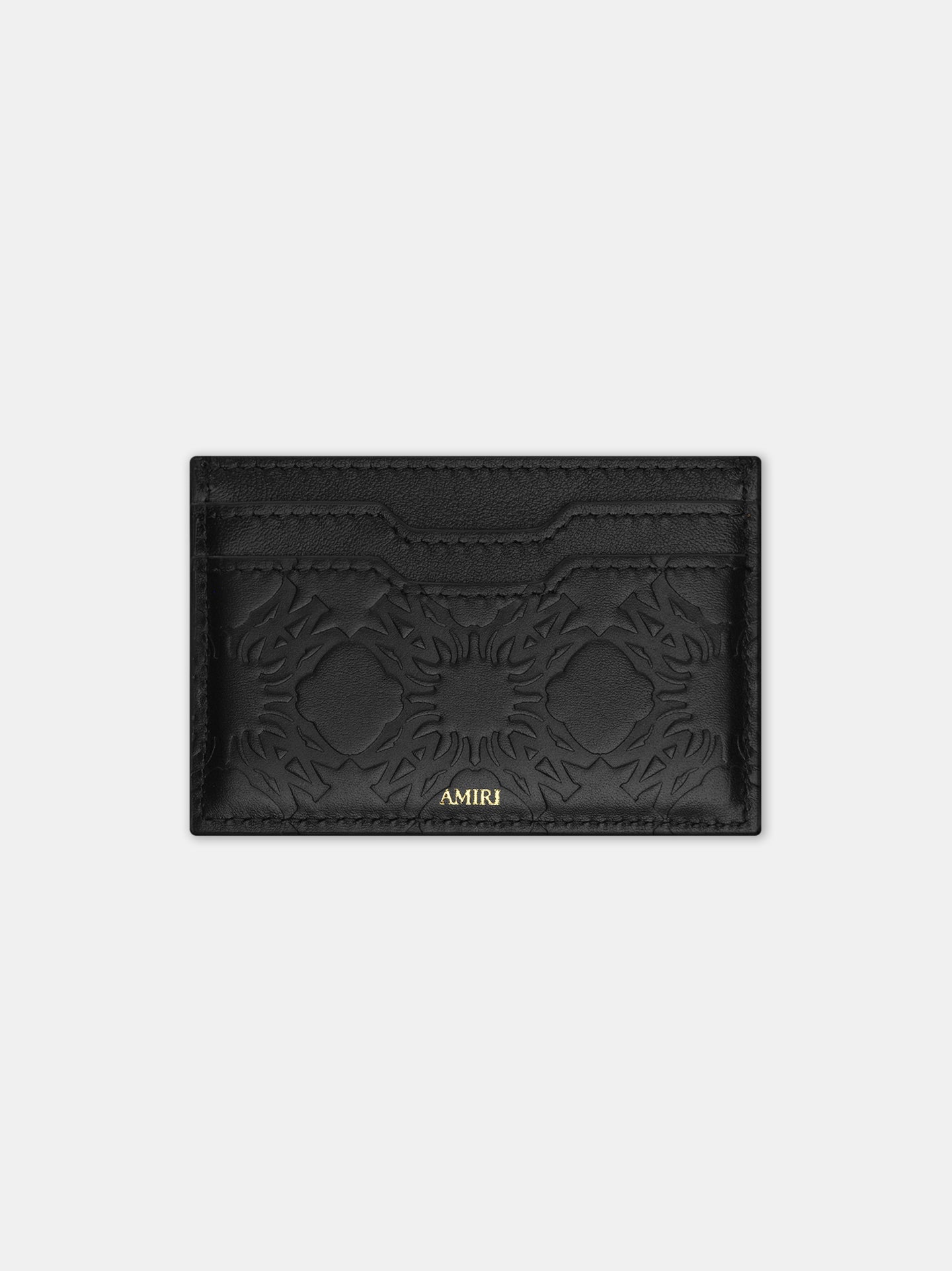 MA QUAD LEATHER CARD HOLDER - Black - AMIRI