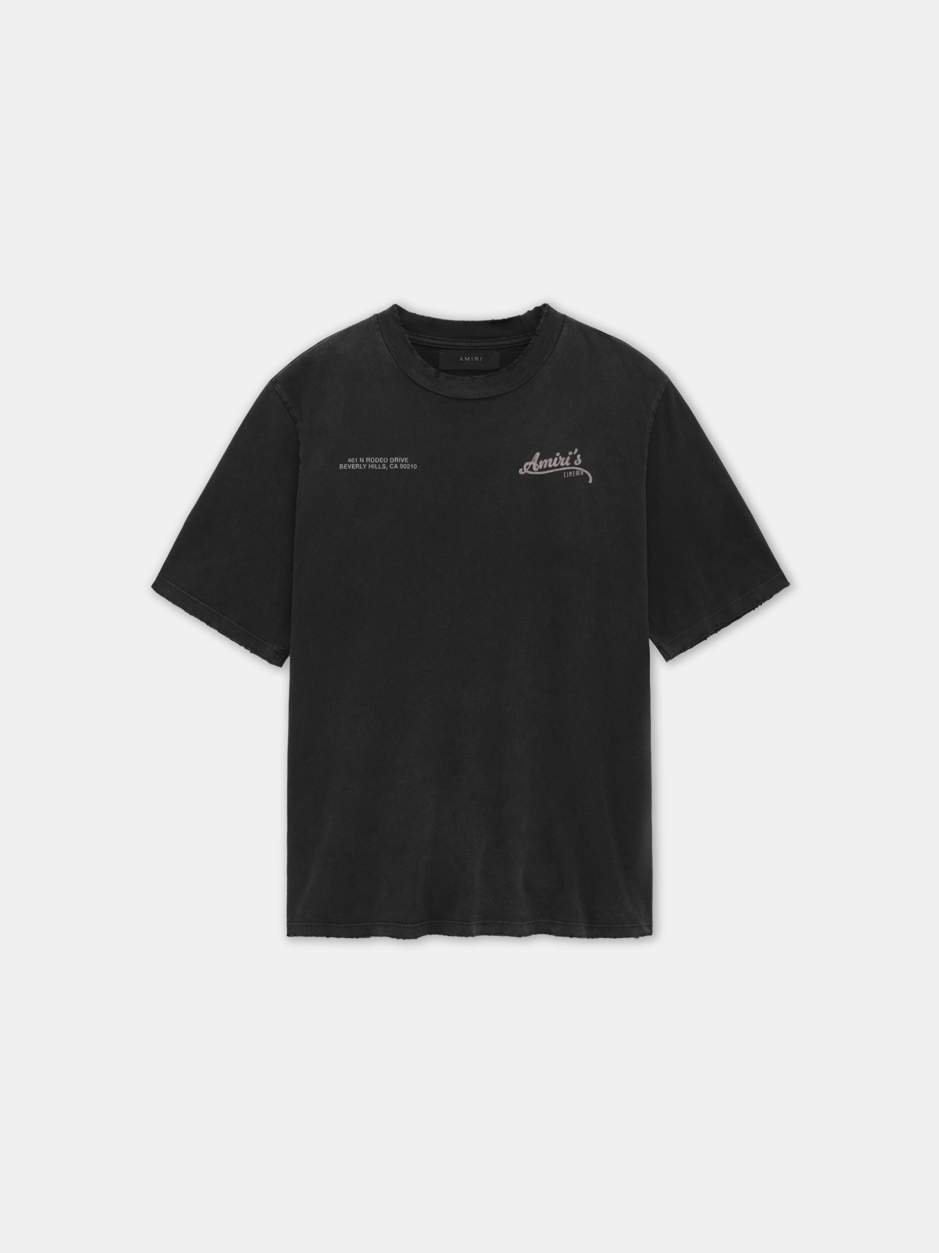 Product AMIRI CINEMAS VINTAGE TEE - Black featured image