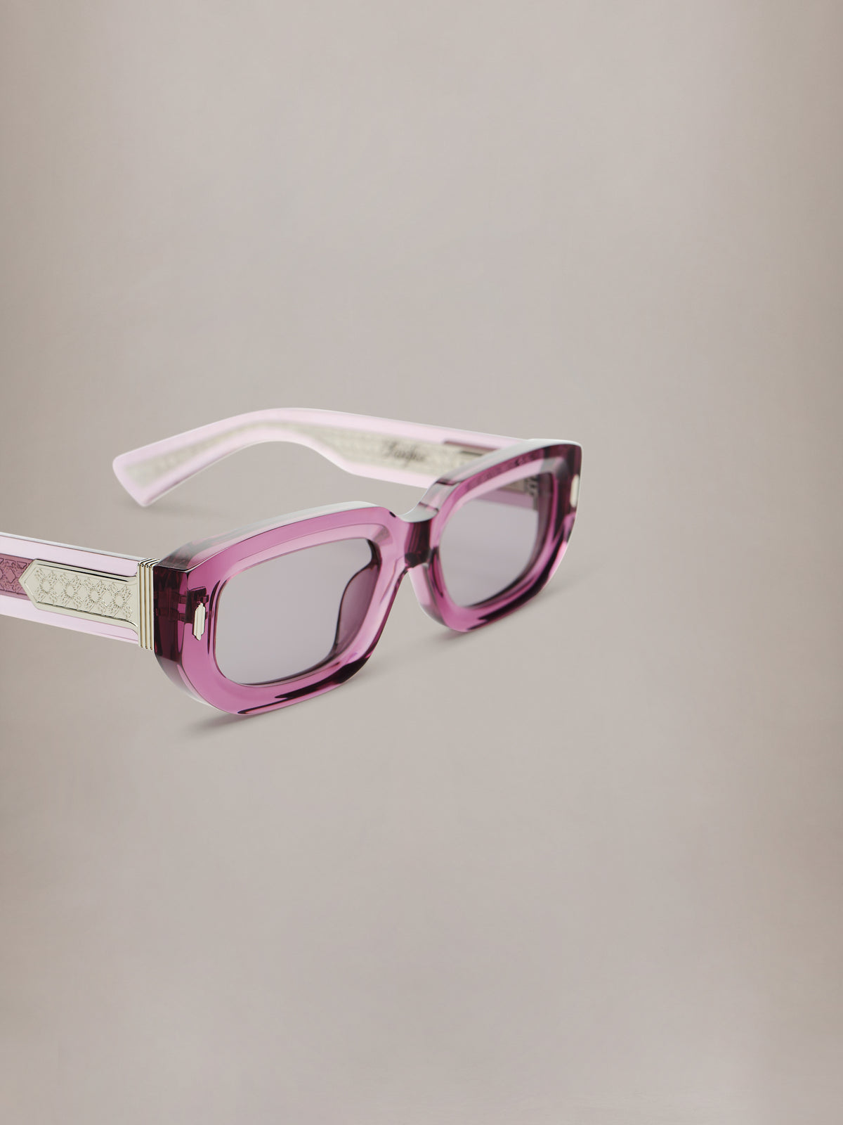 FAIRFAX EXTERNAL CORE WIRE - Transparent Purple Grey Silver